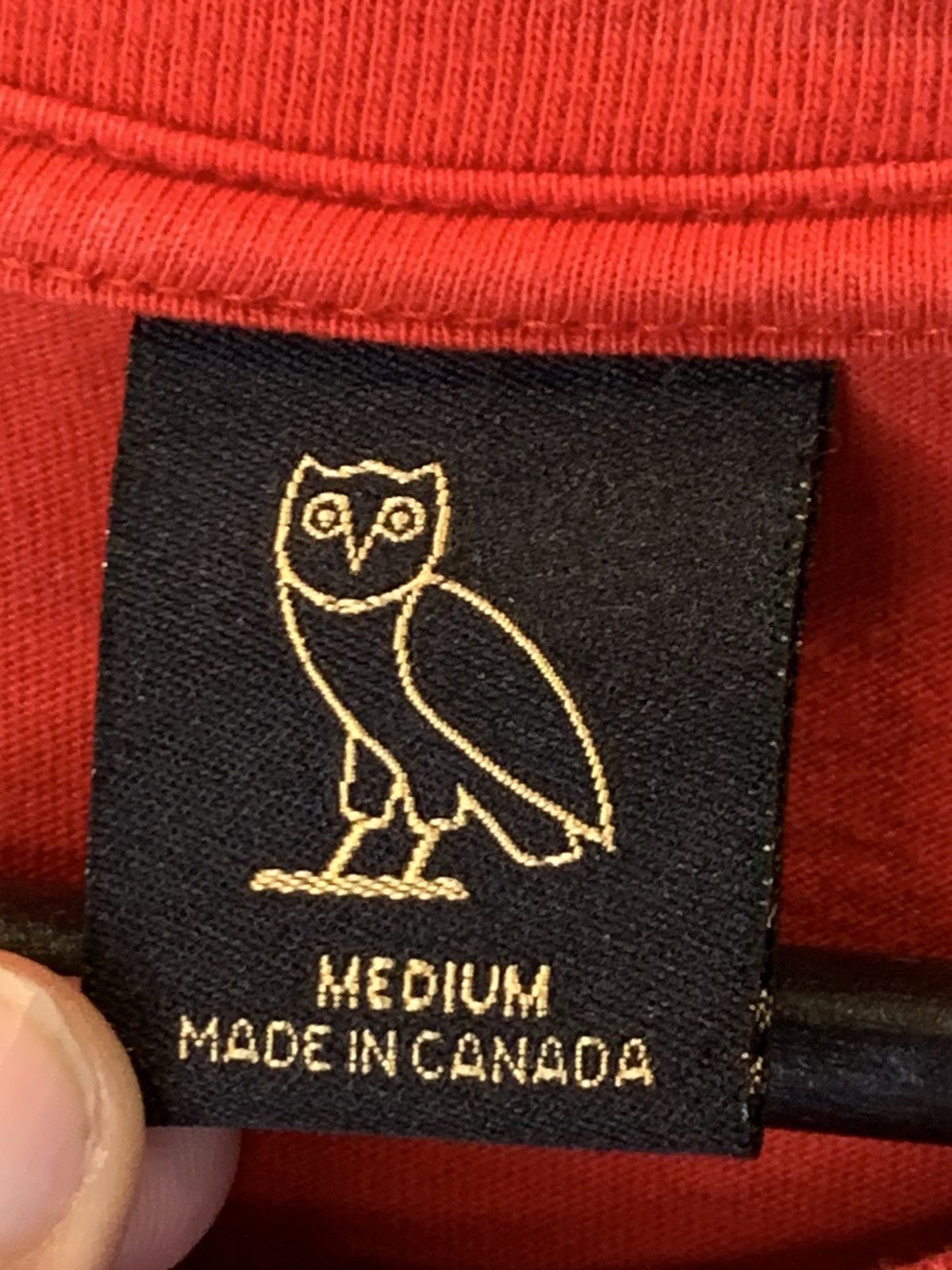 October's Very Own *RARE* OVO October’s Very Own Canada Flag Owl Drake Rap Tee Size US M / EU 48-50 / 2 - 6 Thumbnail