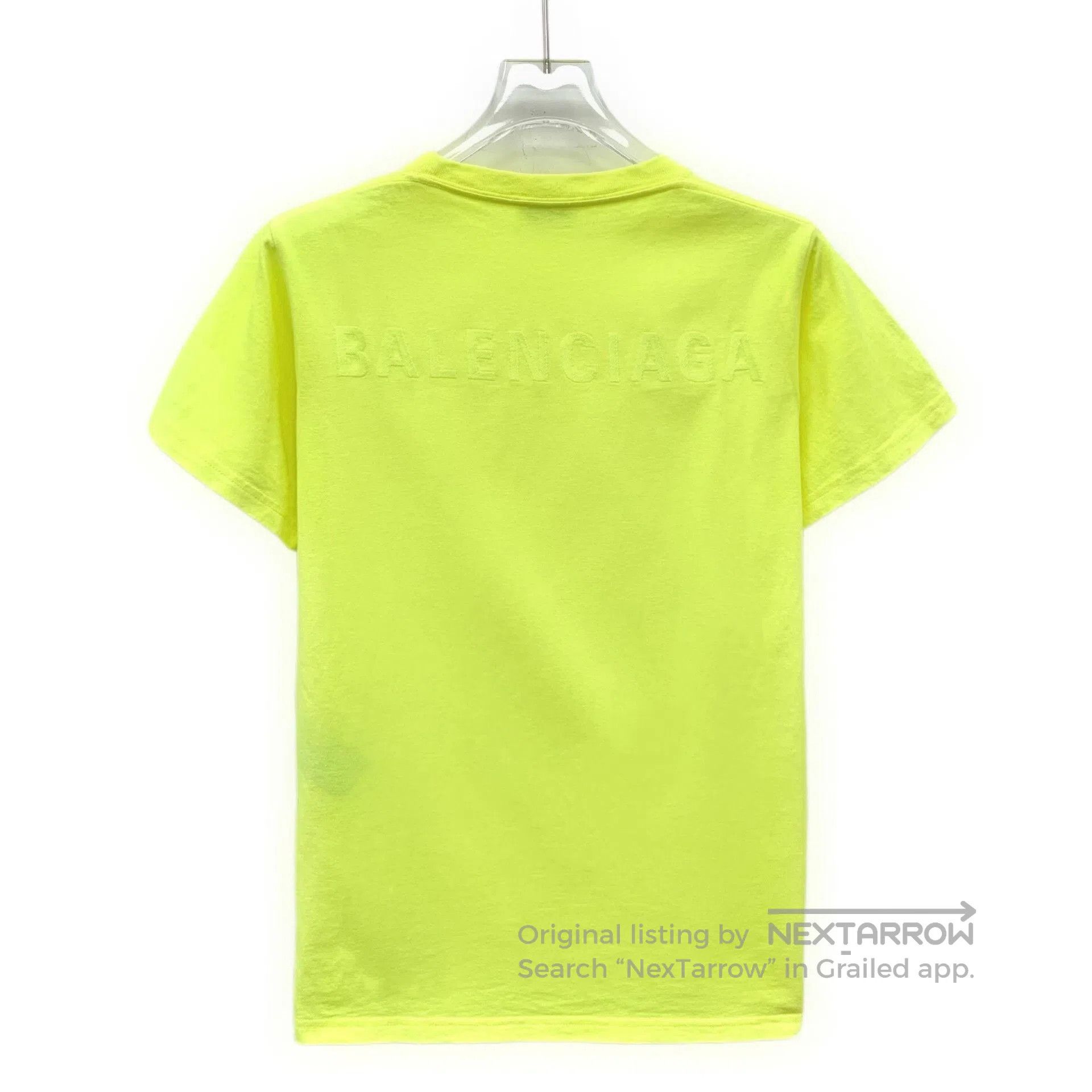 Balenciaga Balenciaga Logo Embroidery Cotton T-Shirt. Size US M / EU 48-50 / 2 - 2 Thumbnail