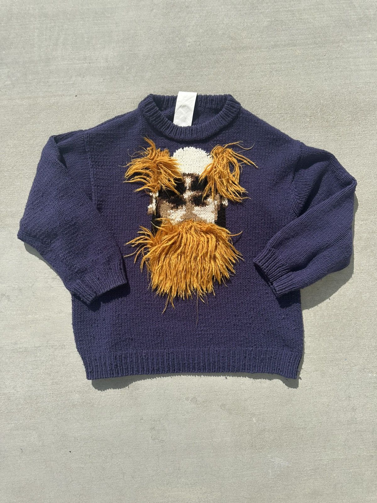 Doublet Doublet Mask Face Reversible Ginger knitted Sweater Size US L / EU 52-54 / 3 - 3 Thumbnail