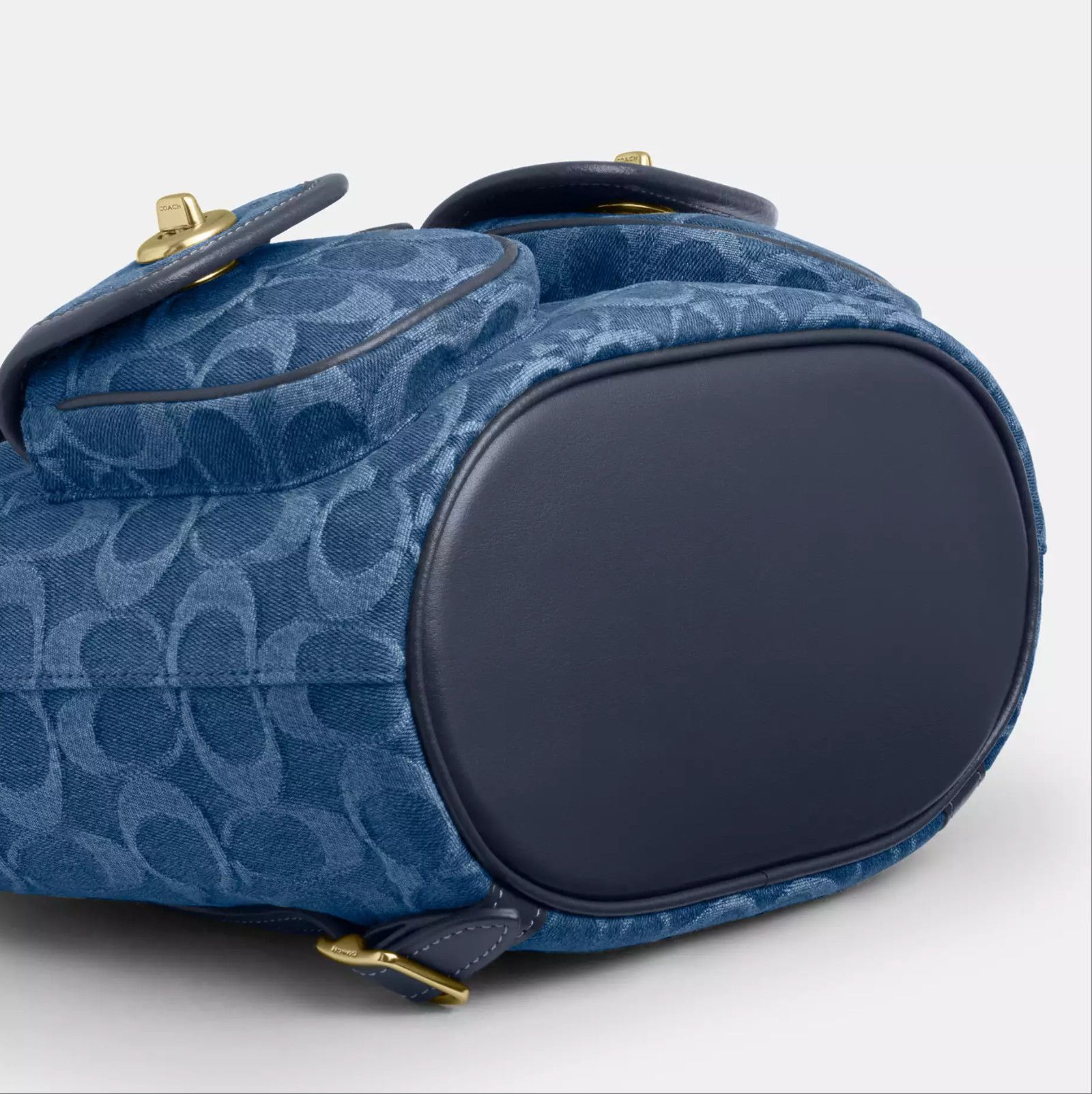 Coach Hadley Backpack In Signature Denim denim CDB95 Size ONE SIZE - 12 Thumbnail