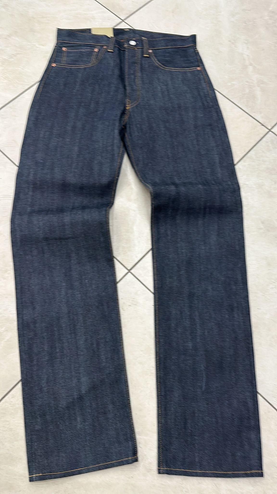 Levi's Vintage Clothing LVC Levi's Vintage Clothing 1947 501XX BigE Selvedge Jeans Size US 34 / EU 50 - 3 Thumbnail