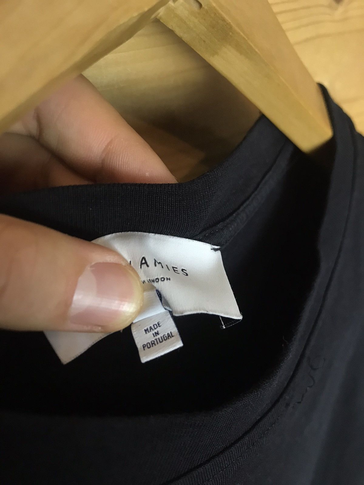 Hardy Amies Hardy Amies total black t-shirt Size US M / EU 48-50 / 2 - 6 Thumbnail