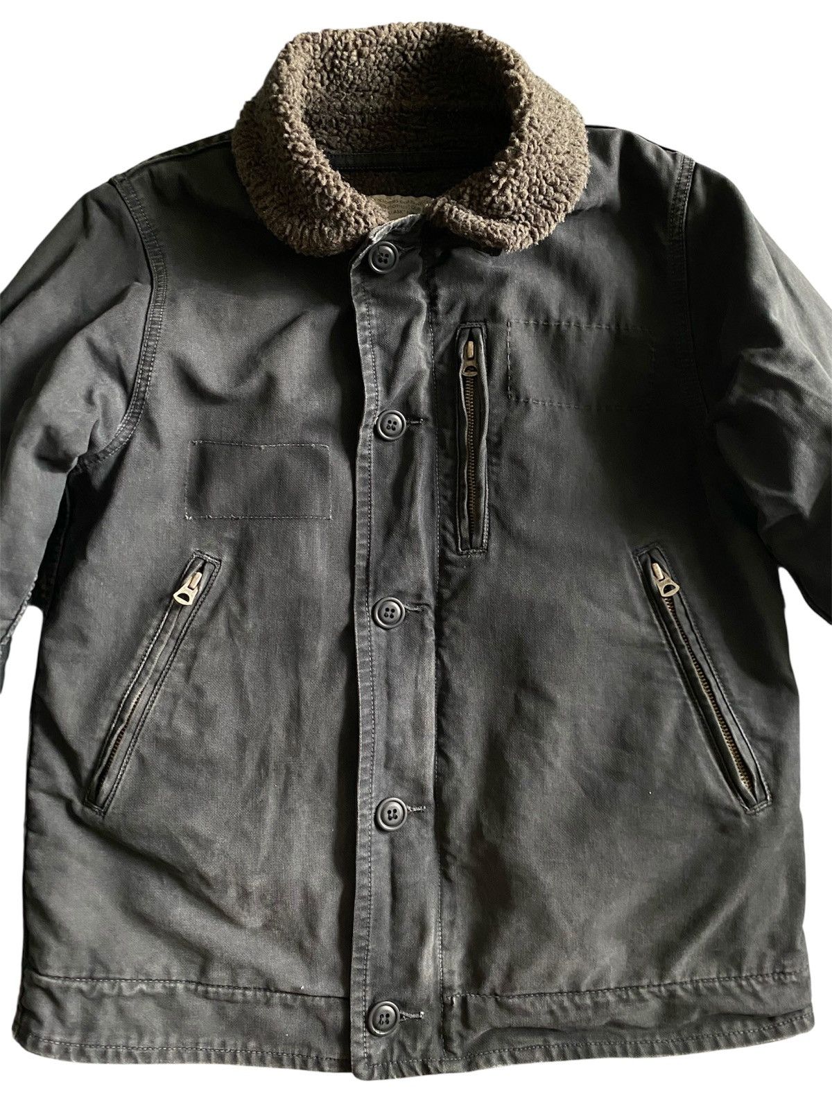 OMNIGOD Vintage Japan Omnigod Japan Jungle Cloth N-1 Deck Jacket Size US S / EU 44-46 / 1 - 2 Thumbnail