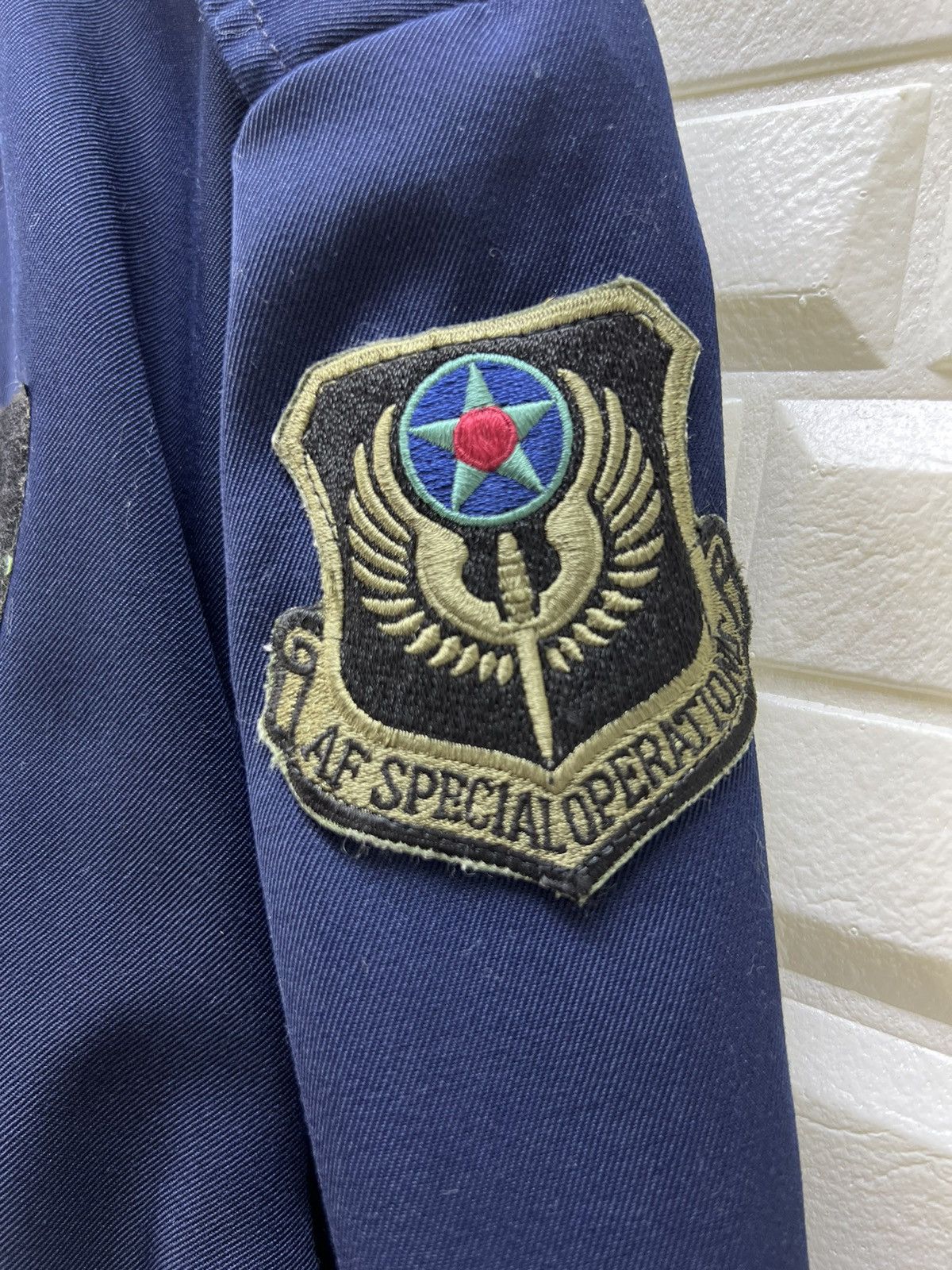 Vintage 🔥 80's WEINTRAUB BROS AIR FORCE SPECIAL OPERATION BOMBER Size US S / EU 44-46 / 1 - 6 Thumbnail