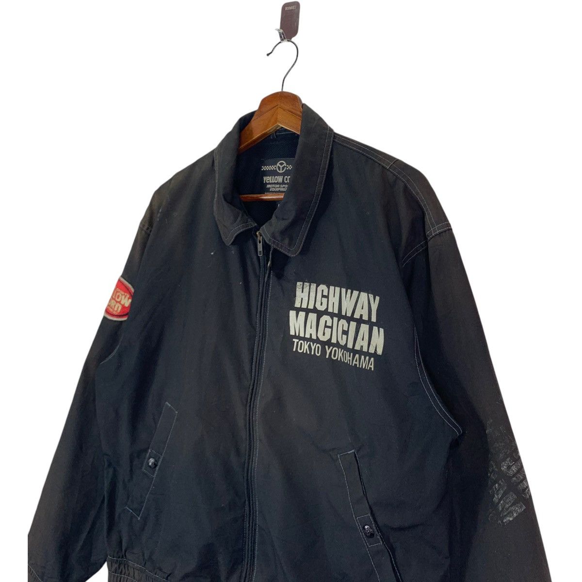 Vintage × YELLOW CORN Vintage Yellow Corn Highway Magician Tokyo Yokohama Racing Size US L / EU 52-54 / 3 - 3 Thumbnail