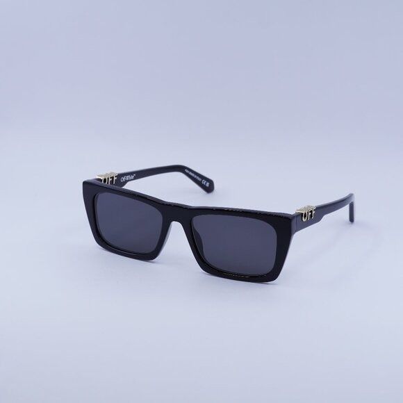 🕶️New Off-White OERI13E ALBANY 1007 Sunglasses - Black
