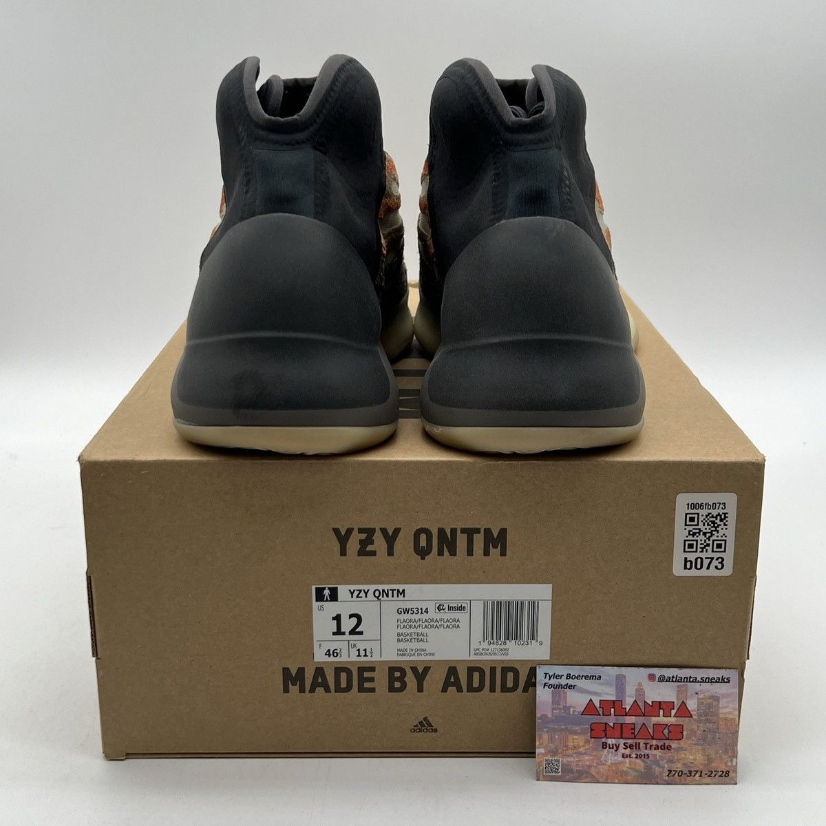 Adidas Yeezy quantum flash orange Size US 12 / EU 45 - 3 Thumbnail
