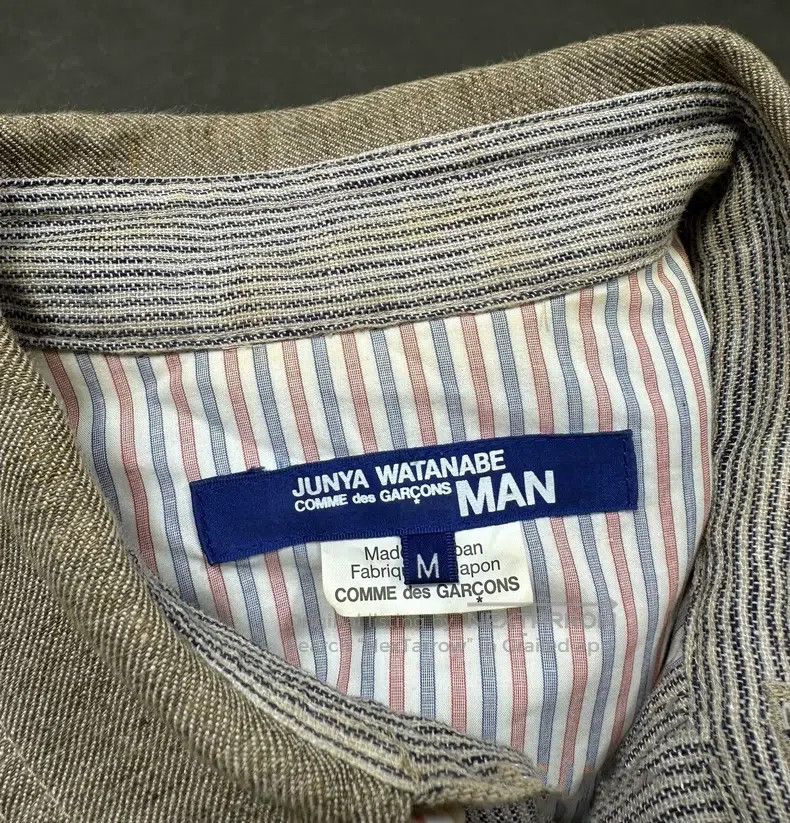 Junya Watanabe Junya Watanabe Cotton and Linen Patchwork Jacket Size US M / EU 48-50 / 2 - 6 Thumbnail