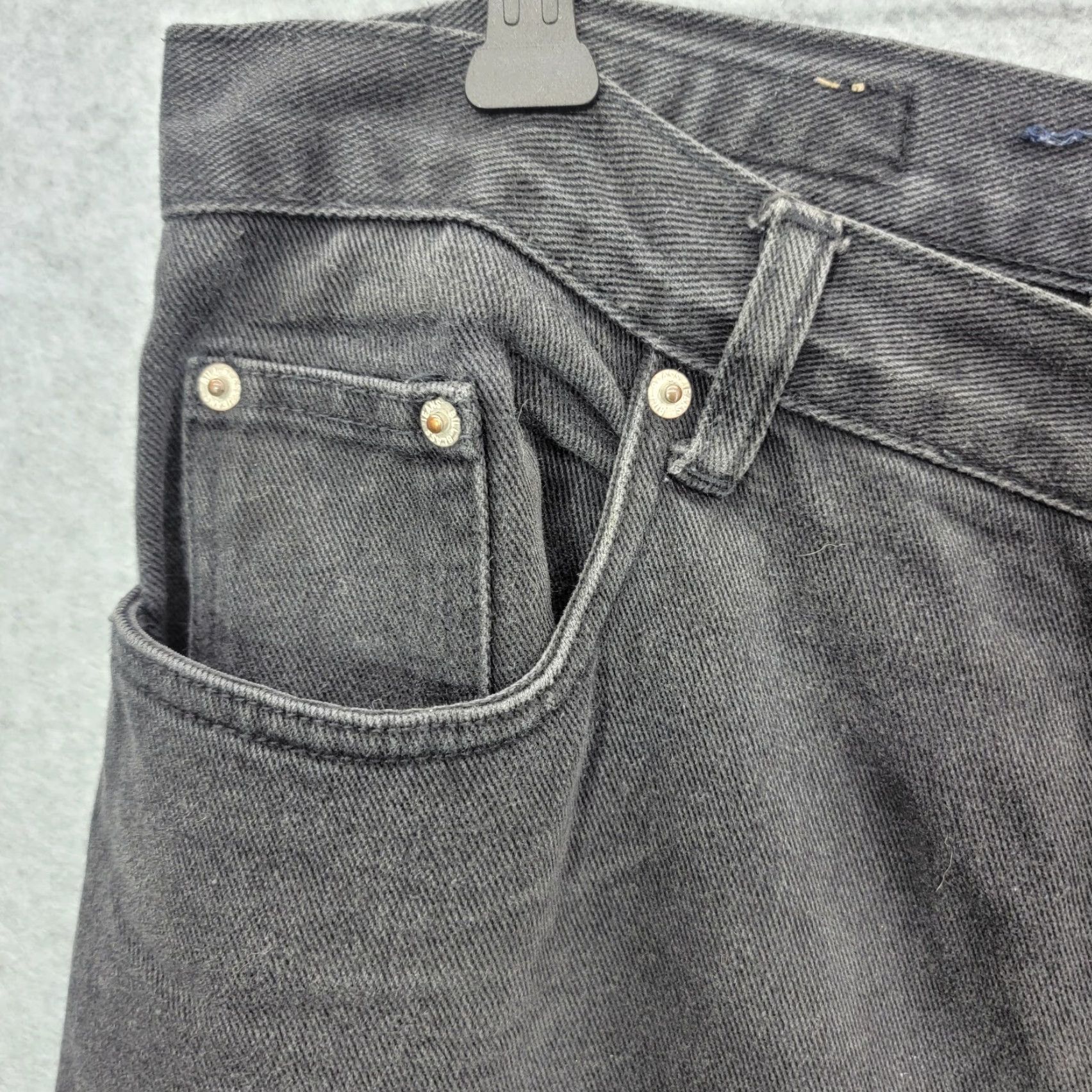 Bill Blass Bill Blass Easy Fit Jeans Womens Size 16 Black mom high rise vintage Pants Size 38" / US 16 / IT 52 - 3 Thumbnail
