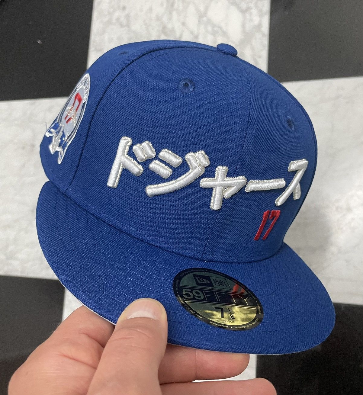 New Era 🔥 Exclusive Ohtani Dodgers fitted size 7 1/8 Size ONE SIZE - 1 Thumbnail