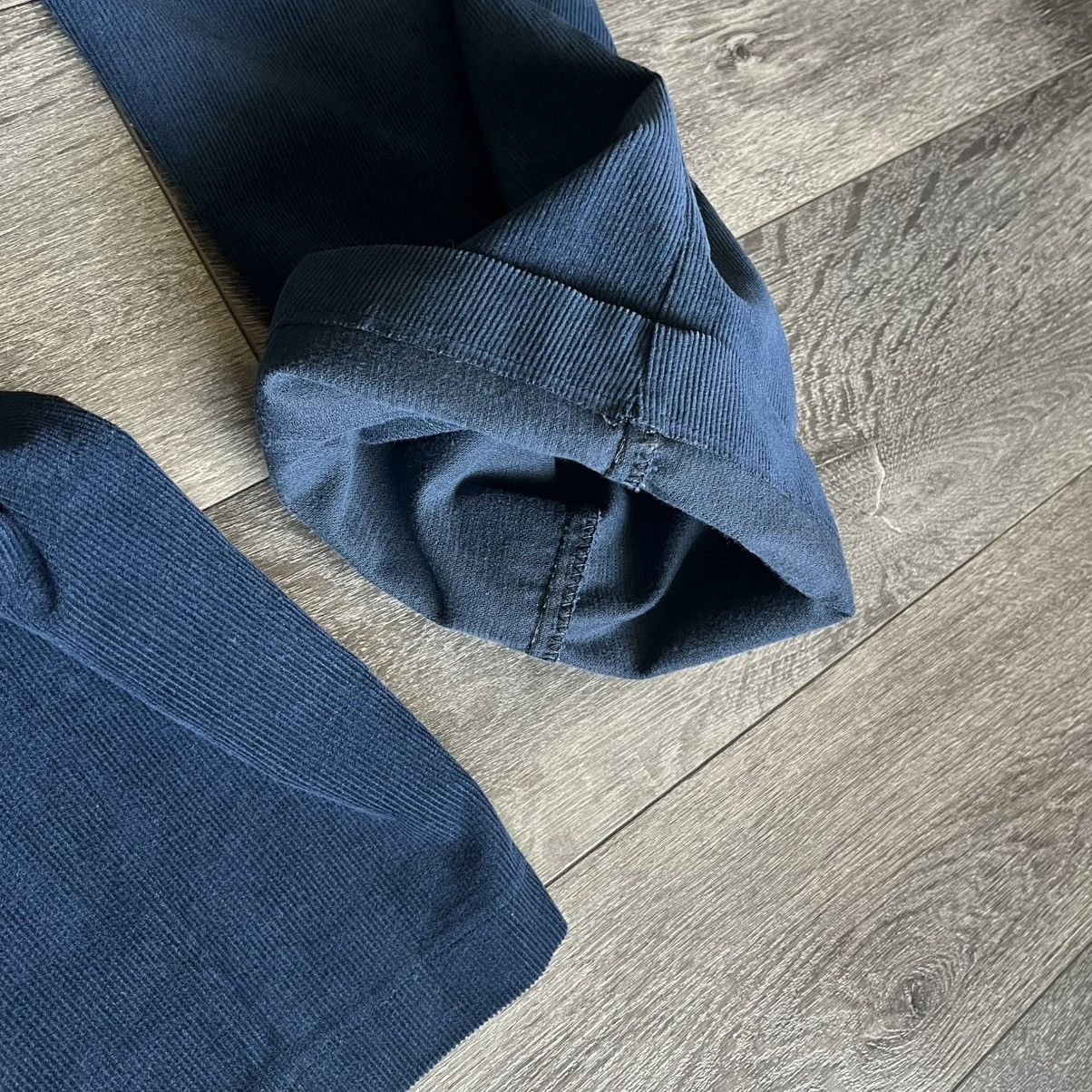 Big Mac Vintage 1980s Big Mac Blue Corduroy Pants Trousures 32x30 Size US 32 / EU 48 - 5 Thumbnail