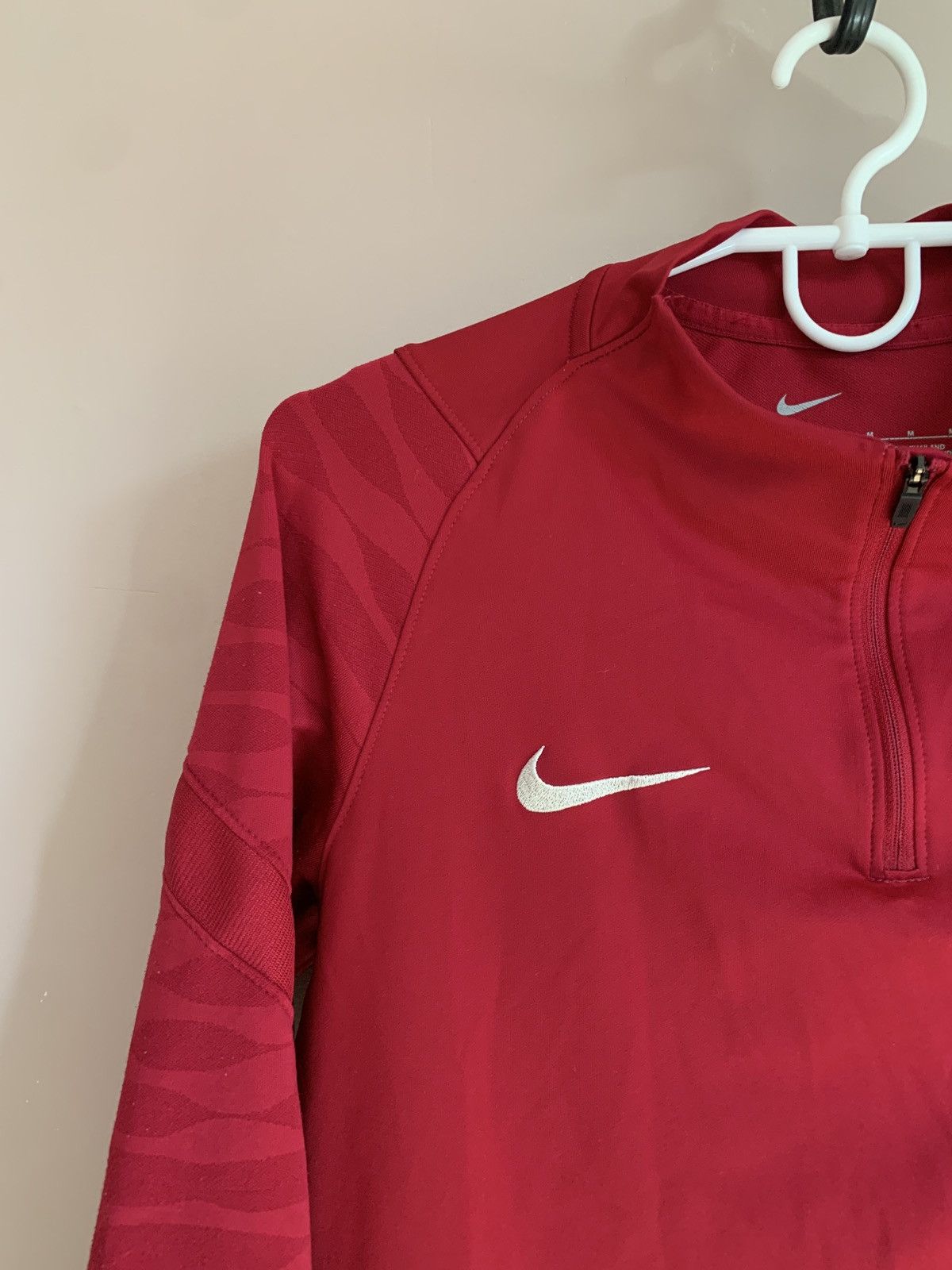 Nike Barcelona 1/3 Zip Training Football Shirt Nike Long Sleeve M Size US M / EU 48-50 / 2 - 3 Thumbnail