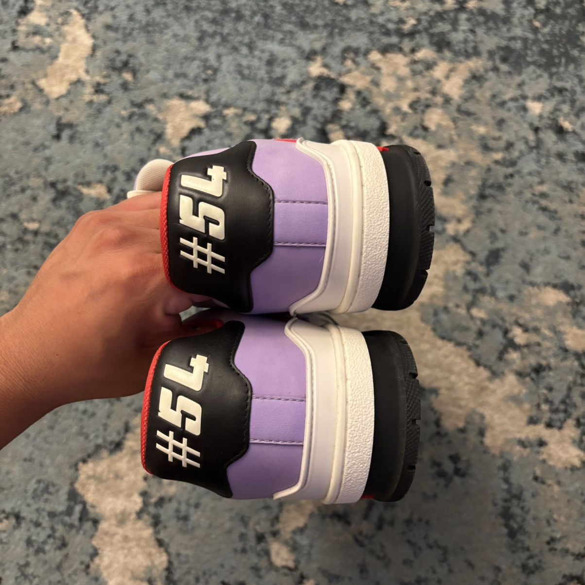 Louis Vuitton Louis VuittonTrainer Low Suede Purple Size 9LV (10-10.5US) Size US 10.5 / EU 43-44 - 6 Thumbnail