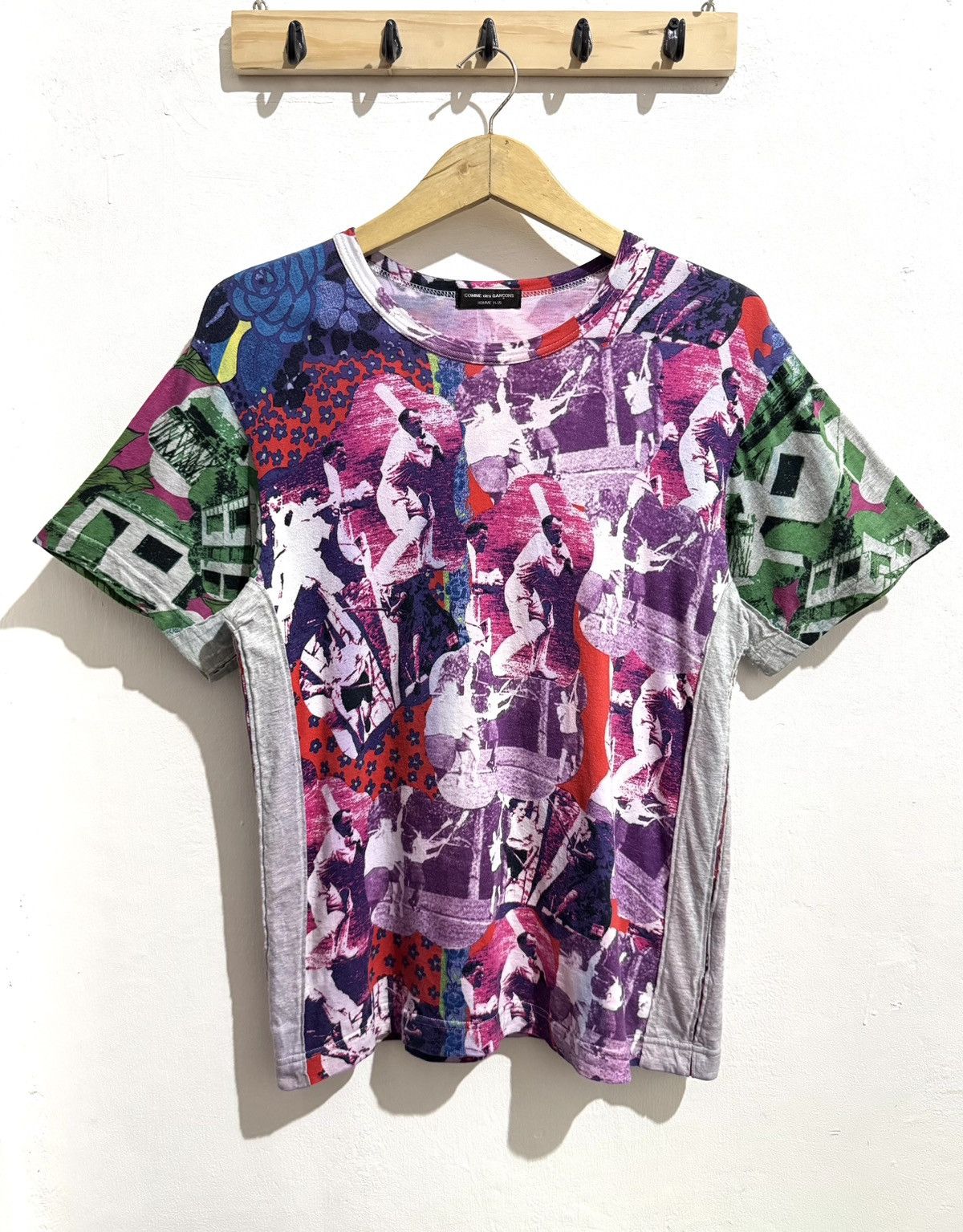 Comme des Garcons Comme des Garcons button homme plus baseball art tee Size US M / EU 48-50 / 2 - 1 Thumbnail