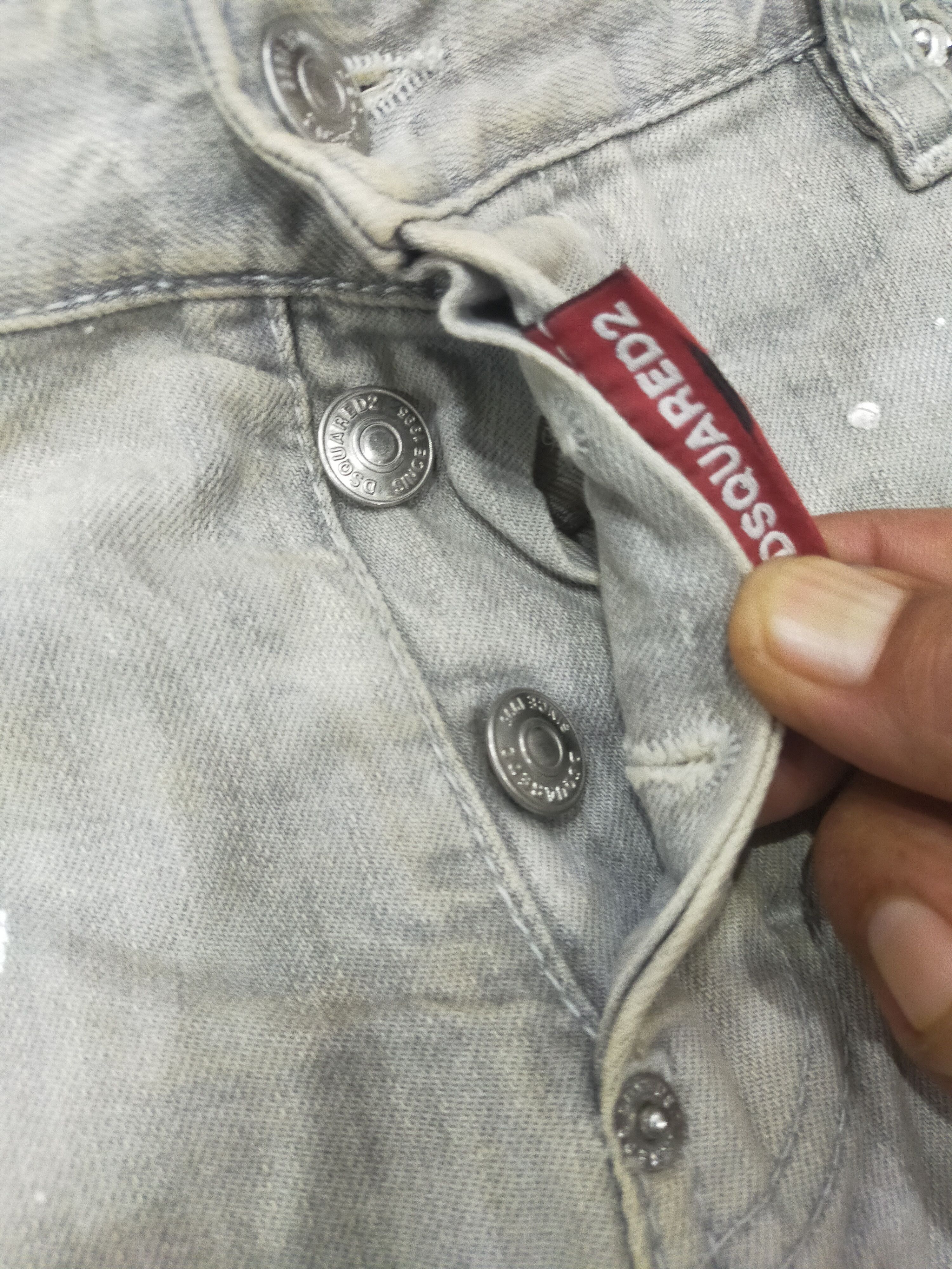 Dsquared2 × Japanese Brand × Le Grande Bleu (L.G.B.) Dsquared Sexy Twist Jean Size US 33 - 12 Thumbnail