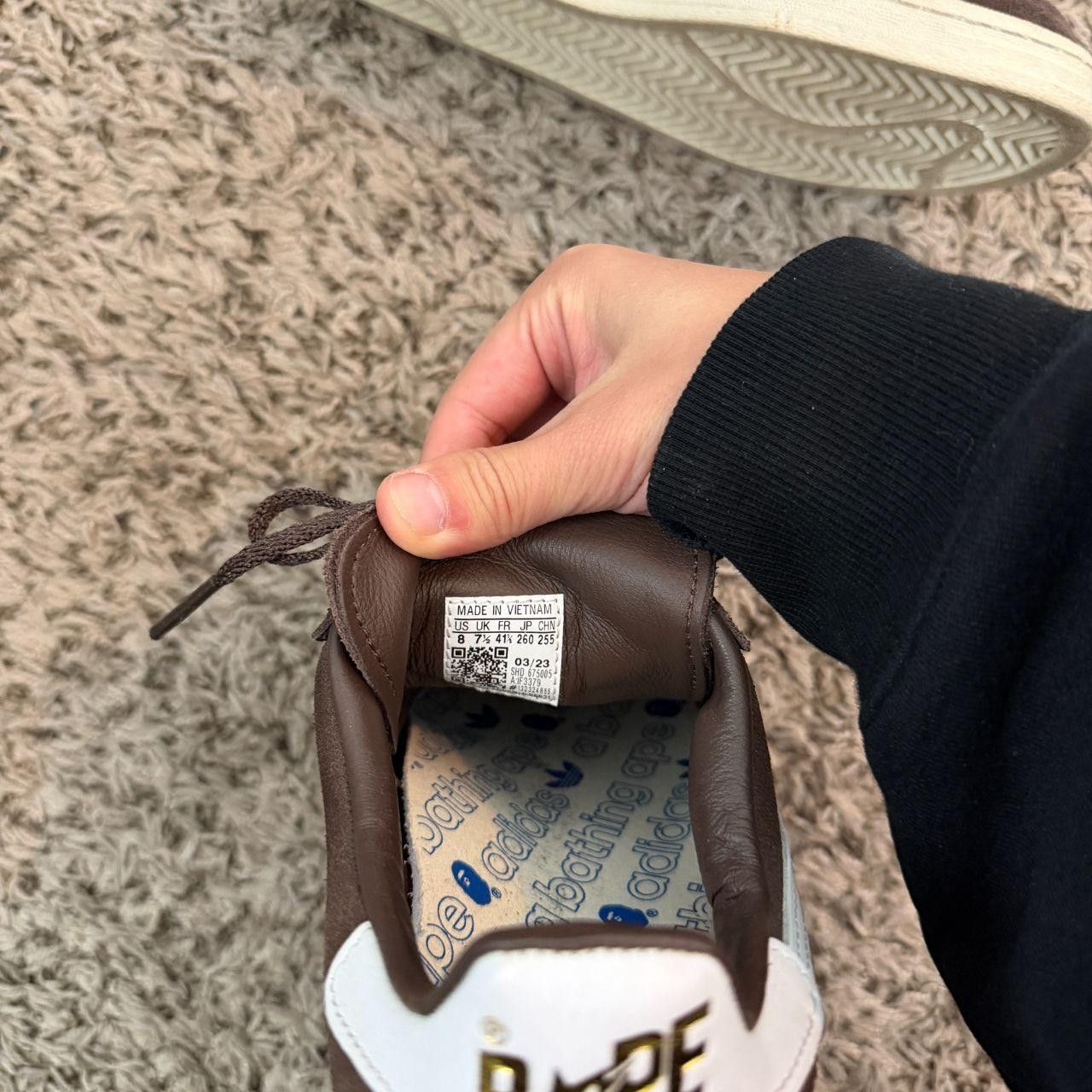 Adidas A BATHING APE® x Adidas campus trainers Size 8 Size US 8 / EU 41 - 3 Thumbnail