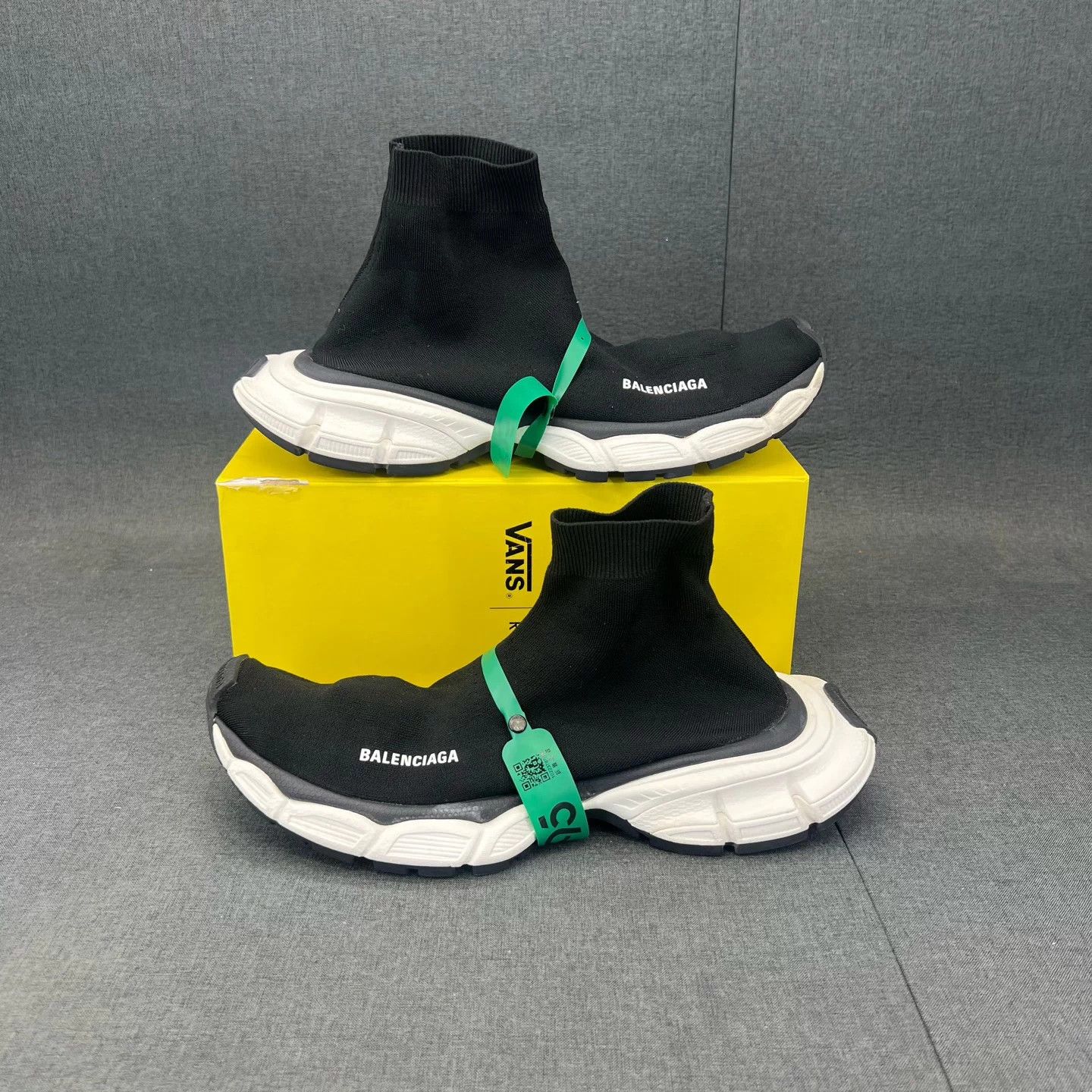 Balenciaga Balenciaga 3XL Sock Sneaker Black 43 Size US 10 / EU 43 - 4 Thumbnail