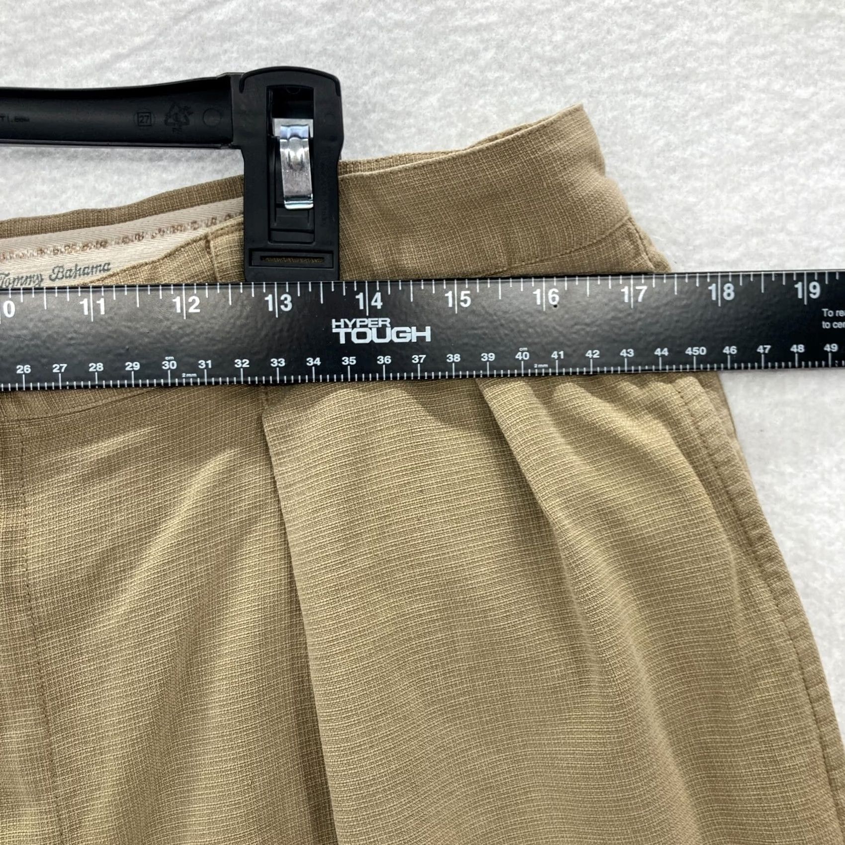 Tommy Bahama Tommy Bahama Relax Mens Size 36 Brown 100% Silk Chino Shorts Comfort Mid Rise Size US 32 / EU 48 - 5 Thumbnail