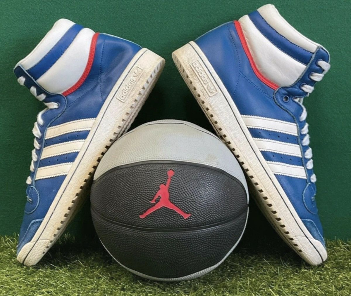 Adidas Adidas adistar hi top vintage sneakers trainers Size US 9.5 / EU 42-43 - 2 Thumbnail