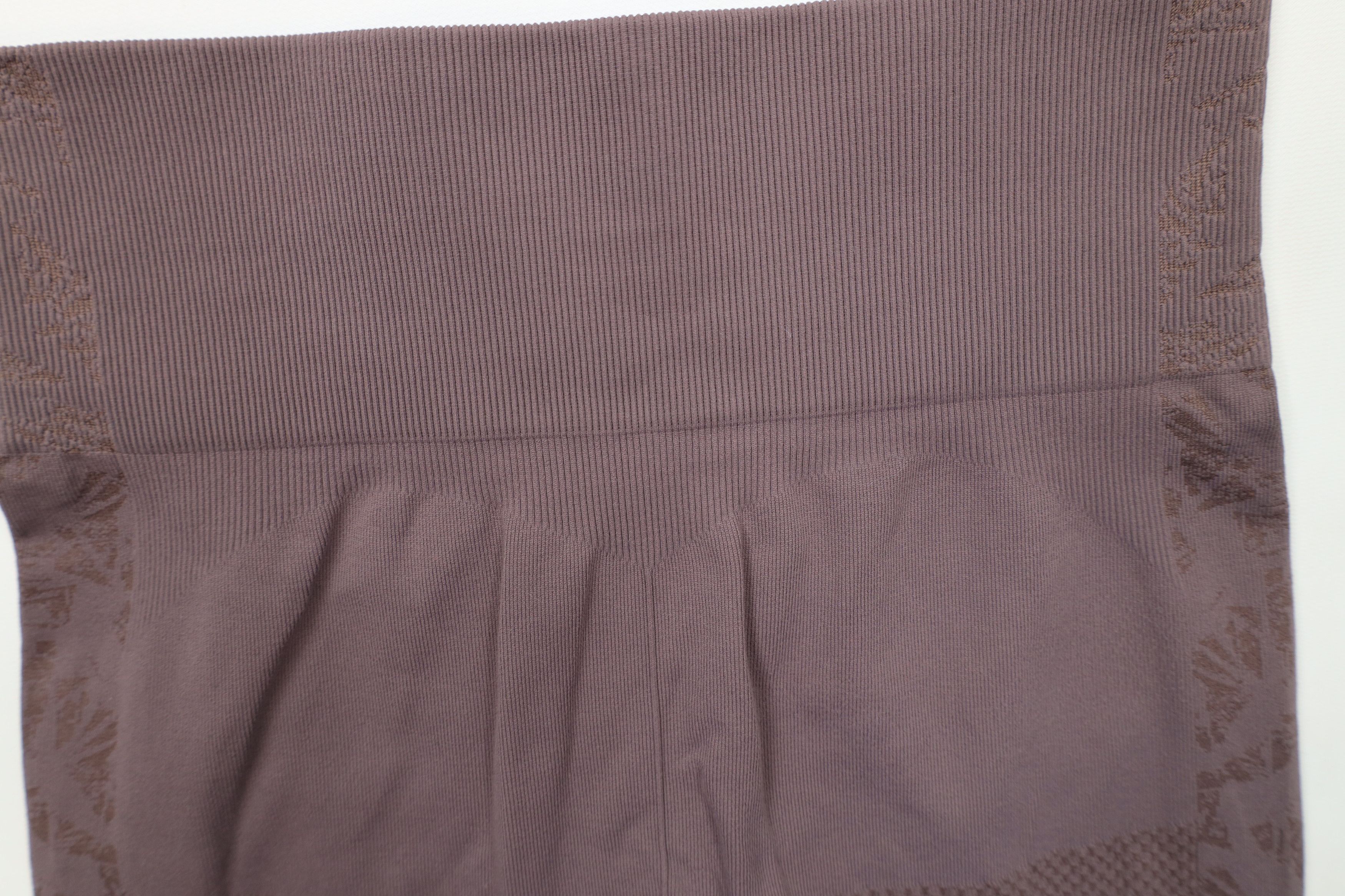 Gymshark × Vintage Gymshark Geometric Ribbed Spandex Gym Leggings Purple Size 25" / US 0 / IT 36 - 13 Thumbnail