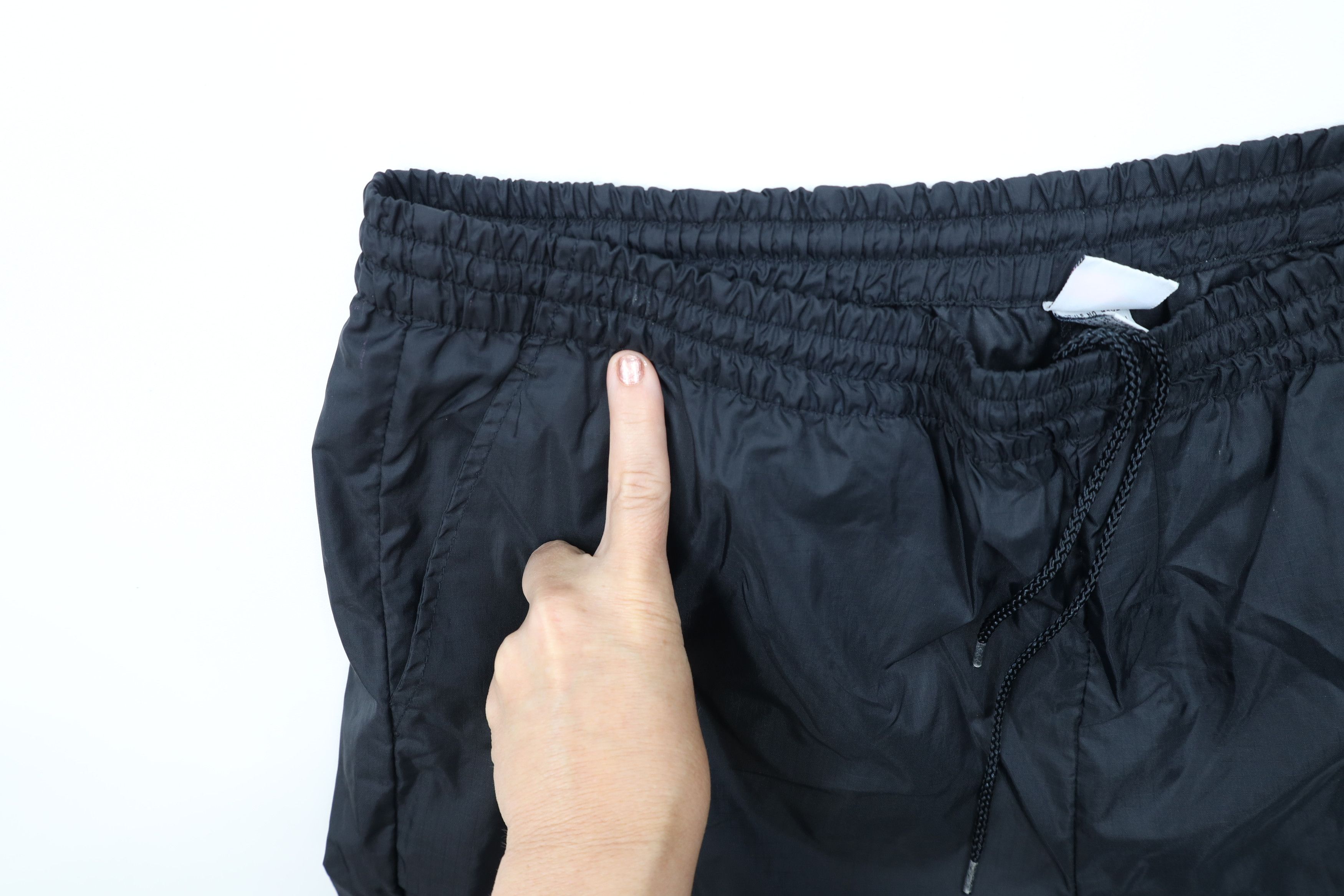 Brooks Vintage 90s Brooks Running Wide Leg Windbreaker Pants Black Size US 38 / EU 54 - 8 Thumbnail