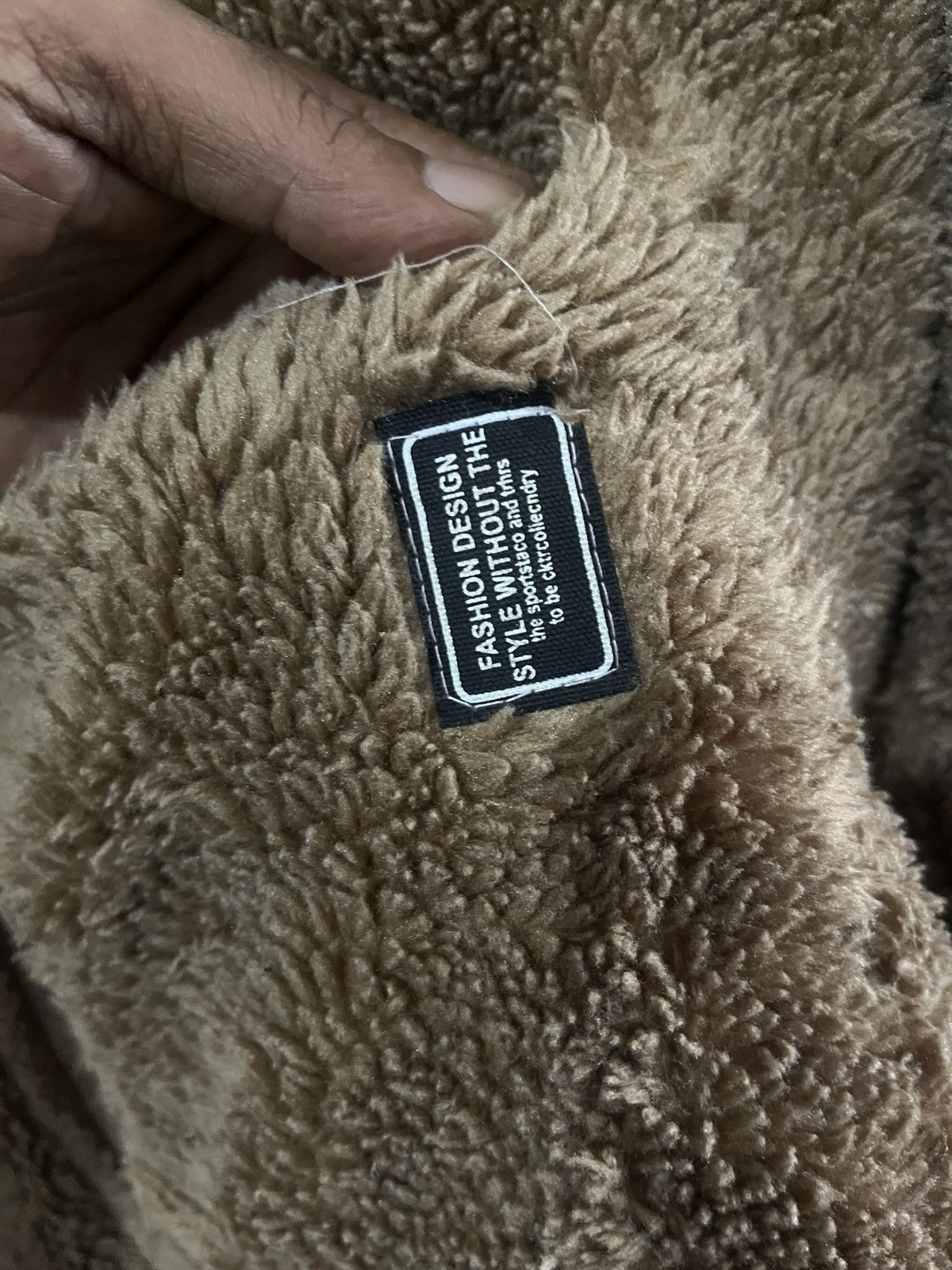 14th Addiction Vintage Style Sherpa Fleece Zip Up Hoodie Brown Size US XL / EU 56 / 4 - 12 Thumbnail