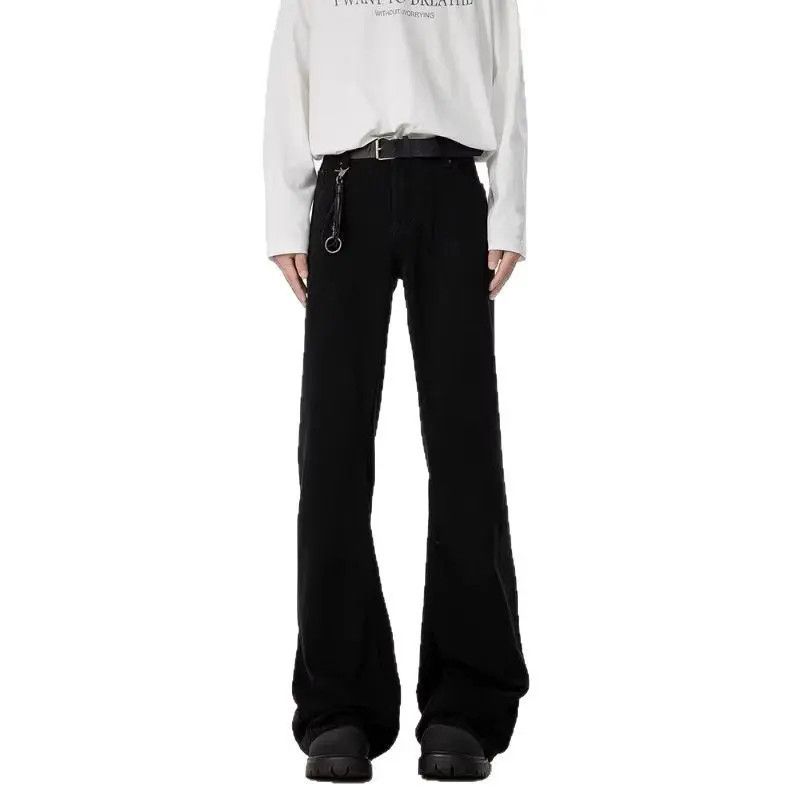 Japanese Brand Retro loose straight leg micro flared jeans Size US 32 / EU 48 - 5 Thumbnail
