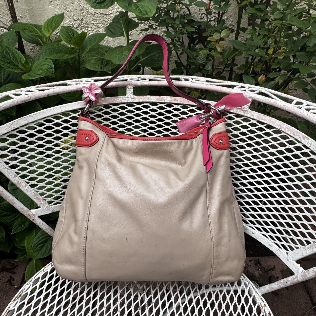 Coach Y2K Coach 2-Tone Beige & Pink Convertible Bag Size ONE SIZE - 2 Thumbnail