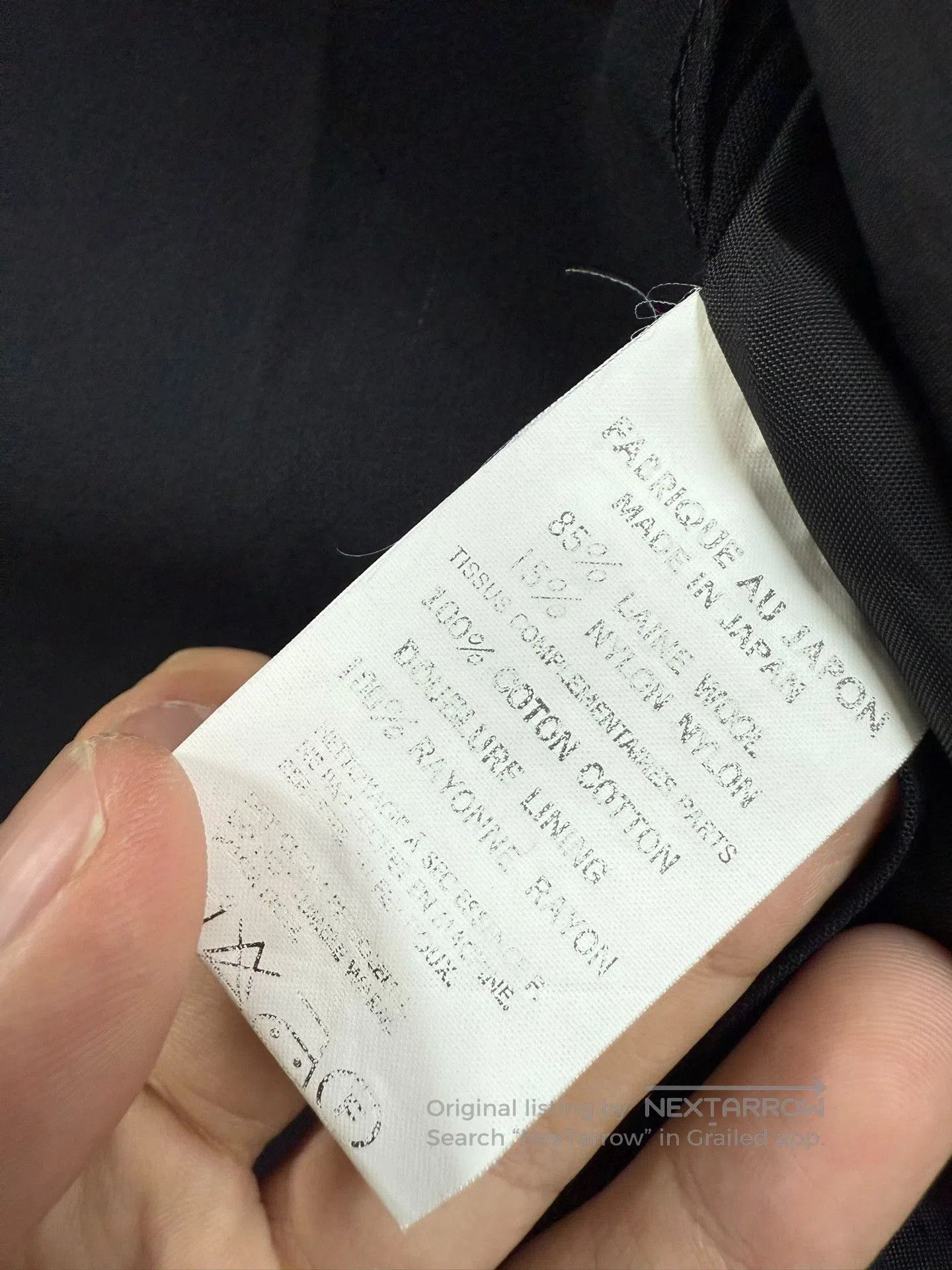 Yohji Yamamoto Yohji Yamamoto Totem Silver Buckle Suit S. Size US S / EU 44-46 / 1 - 9 Thumbnail