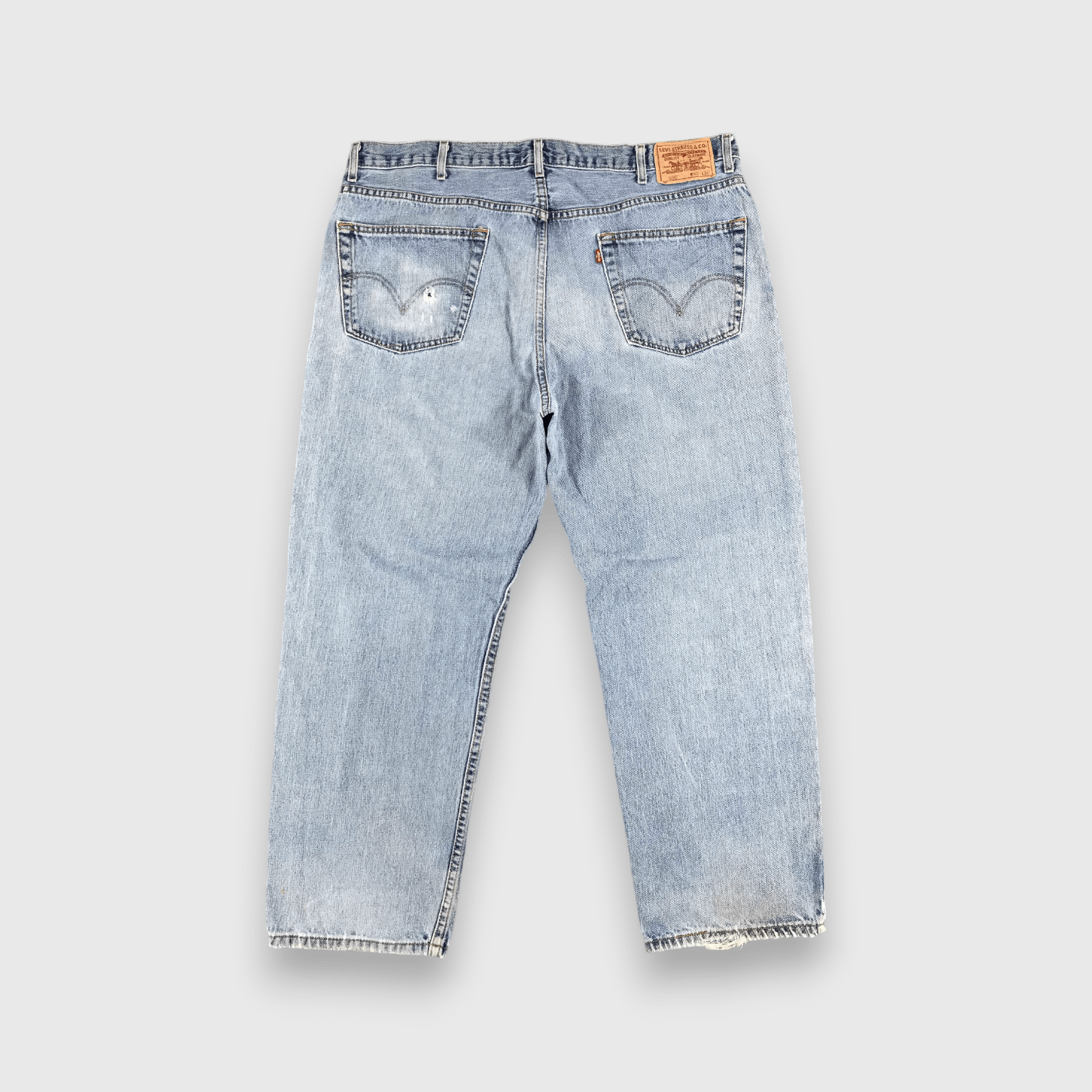 Levi's Vintage Levis Jeans Lot 550 Light Washed Denim-J928 Size US 42 / EU 58 - 2 Thumbnail