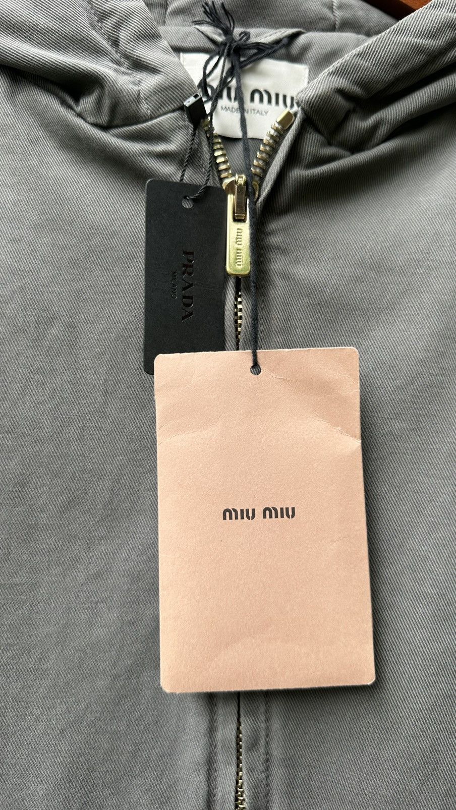 Miu Miu Miu Miu Work Jacket Size US S / EU 44-46 / 1 - 6 Thumbnail