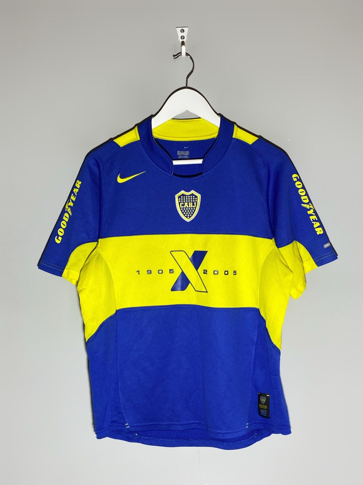 Nike Nike Boca Juniors 2005/06 Home Football Shirt Soccer Jersey Size US M / EU 48-50 / 2 - 1 Thumbnail