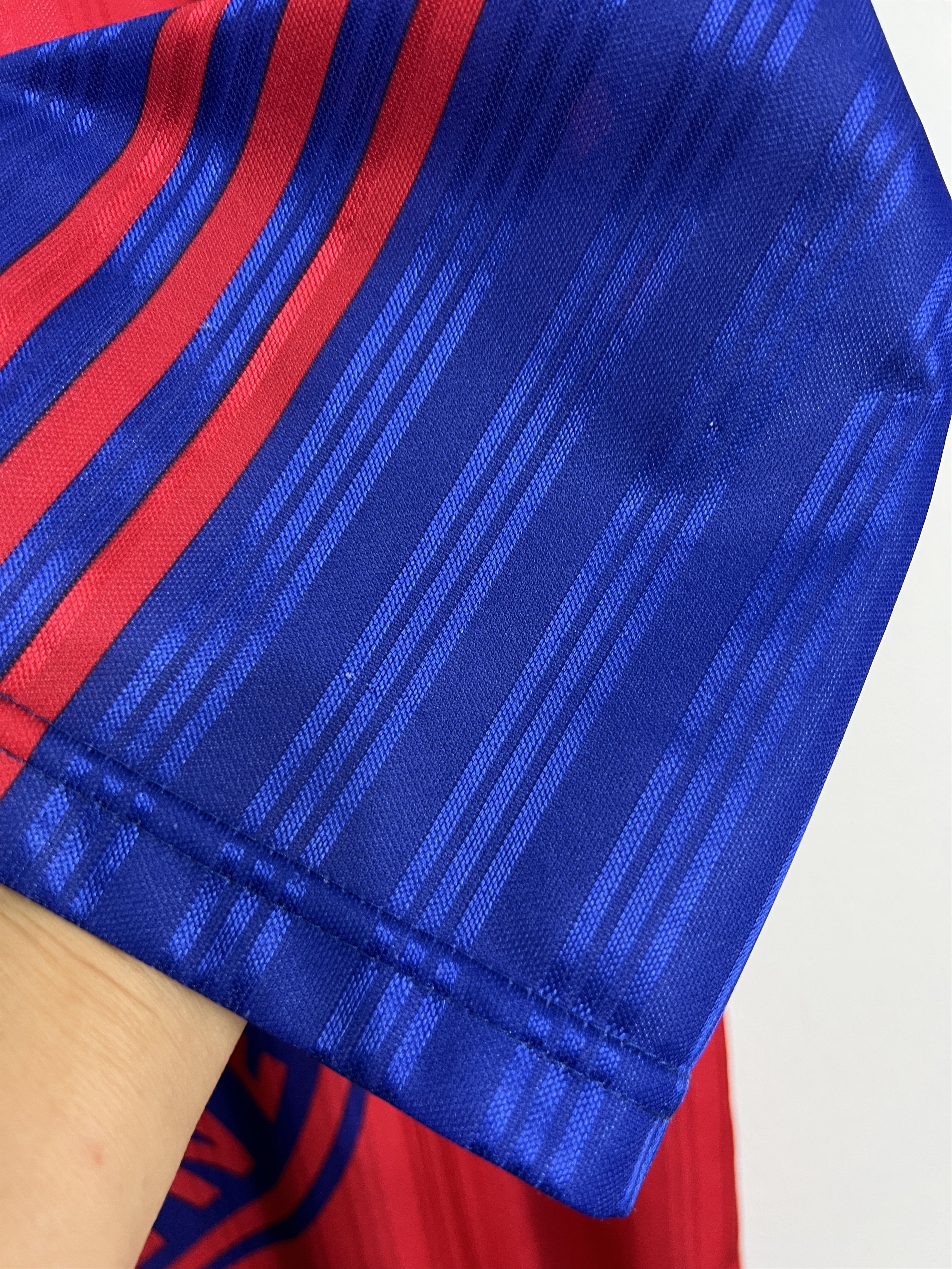 Adidas Vintage 90's Adidas Bayern Munich Football Train Shirt Size US XL / EU 56 / 4 - 9 Thumbnail