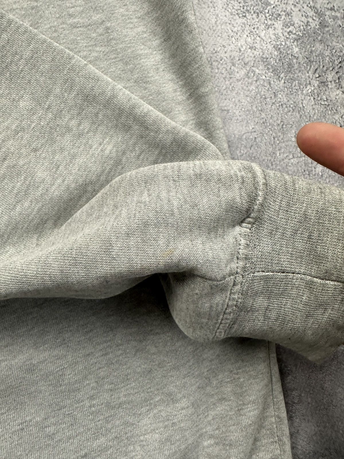 Stussy Vintage Stussy Sweatshirt Big Logo Rare Y2K Grey Pullover Size US M / EU 48-50 / 2 - 20 Thumbnail