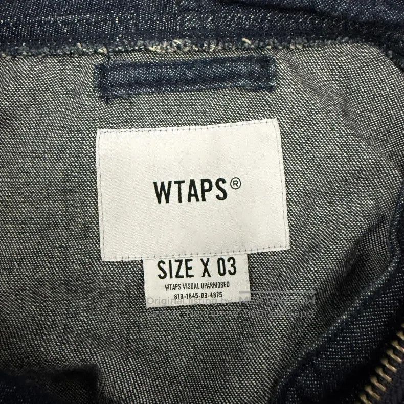 Wtaps Wtaps Half-Zip Denim Jacket Windbreaker Size US L / EU 52-54 / 3 - 4 Thumbnail