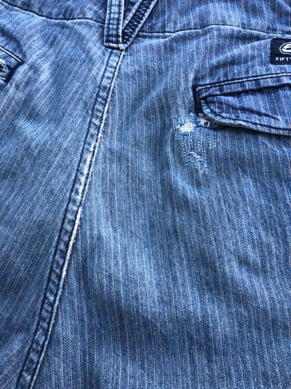 Diesel × Vintage Vintage Diesel Hickory Pants Distressed Size US 30 / EU 46 - 10 Thumbnail