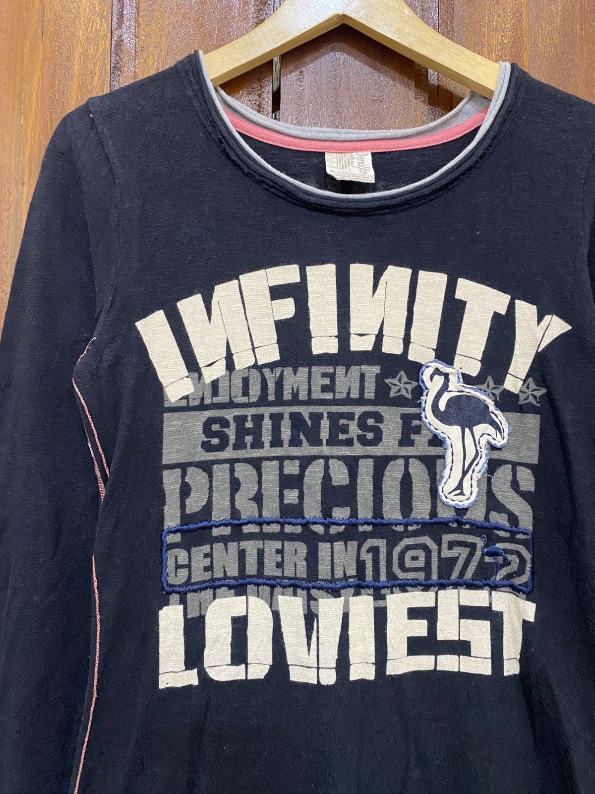 Yasuyuki Ishii Japanese Infinity Loviest Poem Longsleeve Kmrii Fuga Size US S / EU 44-46 / 1 - 2 Thumbnail