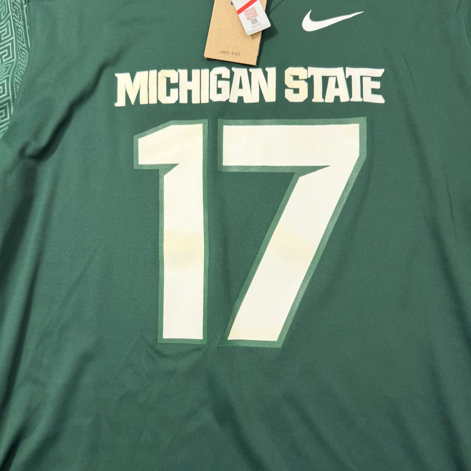 Nike Nike Michigan State Spartans Tre Mosley Jersey Adult XL NEW Size US XL / EU 56 / 4 - 2 Thumbnail