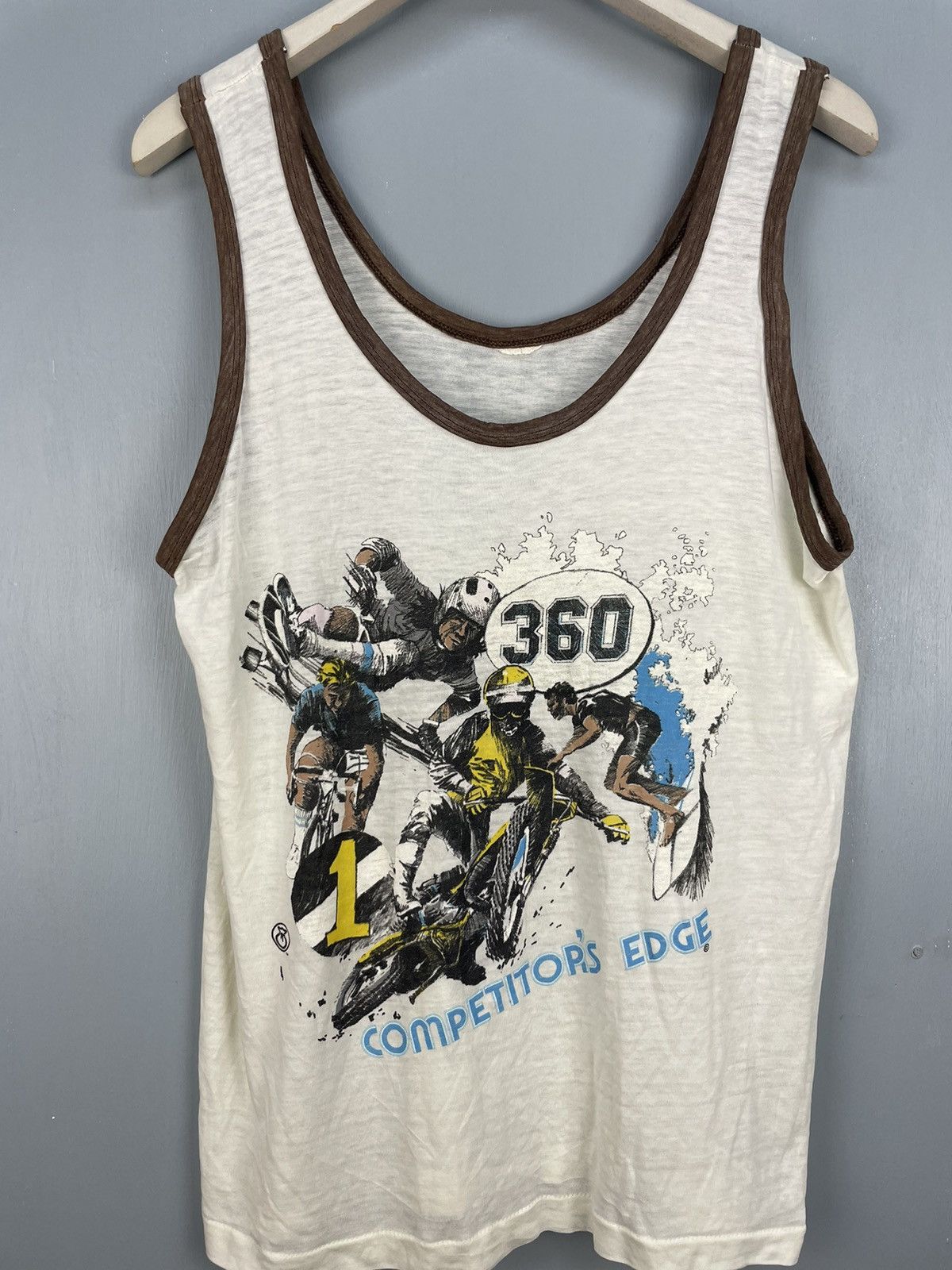 Vintage Vintage 80s Competitors Edge tank top Size US M / EU 48-50 / 2 - 3 Thumbnail