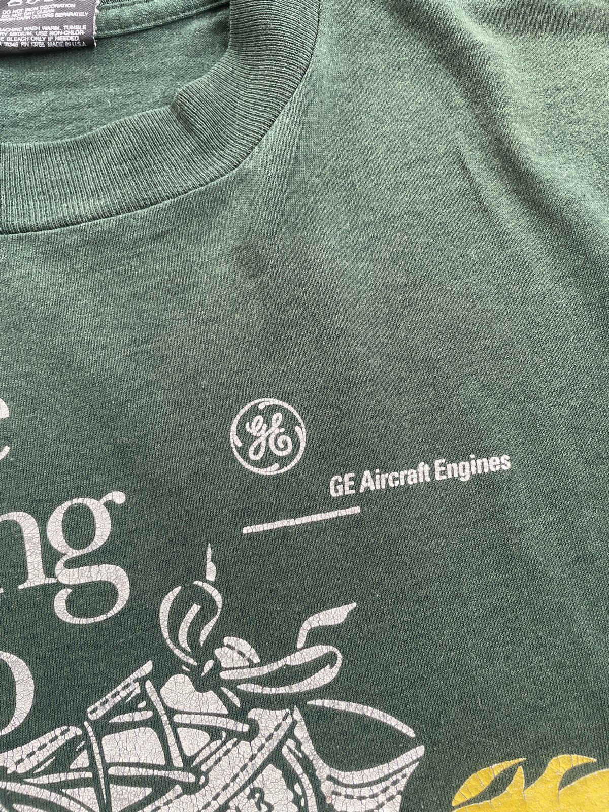 Fruit Of The Loom × Vintage VINTAGE GE ELFUNS TEE Size US L / EU 52-54 / 3 - 3 Thumbnail