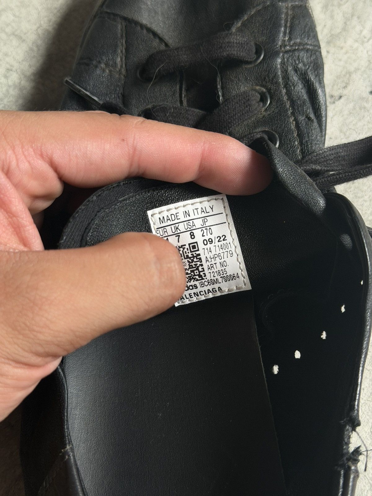 Adidas × Balenciaga Balenciaga X Adidas Stan Smith Size US 8 / EU 41 - 11 Thumbnail