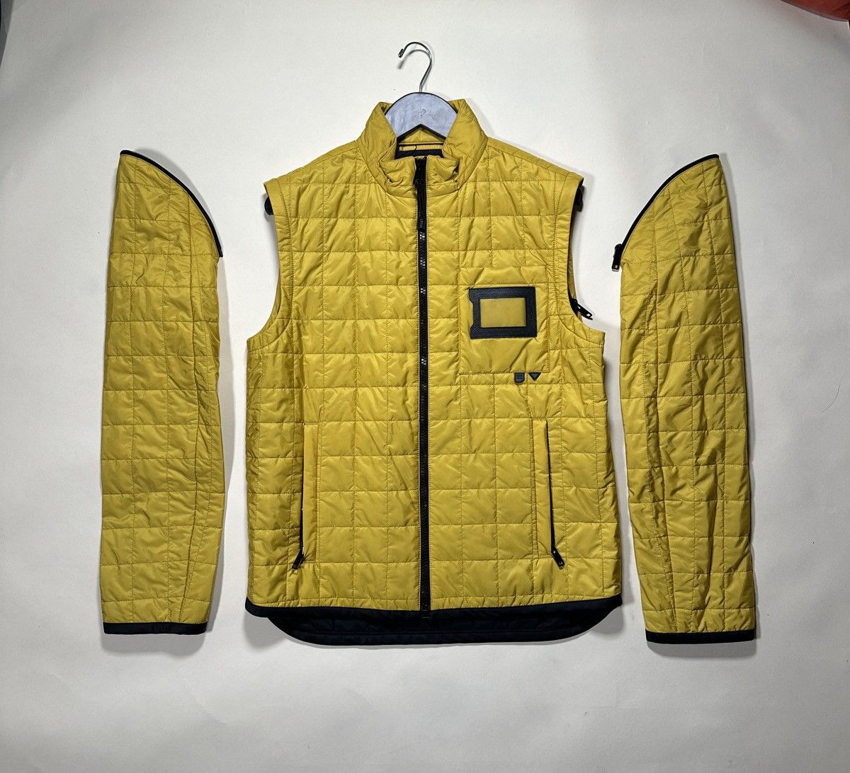 Prada Yellow Prada ID jacket convertible vest Size US M / EU 48-50 / 2 - 3 Thumbnail