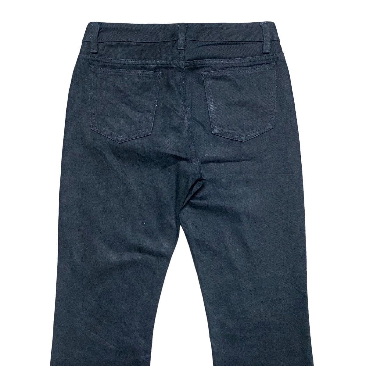 RIPVANWINKLE Rip Van Winkle Black Denim Flare Jeans Size 26" / US 2 / IT 38 - 10 Thumbnail