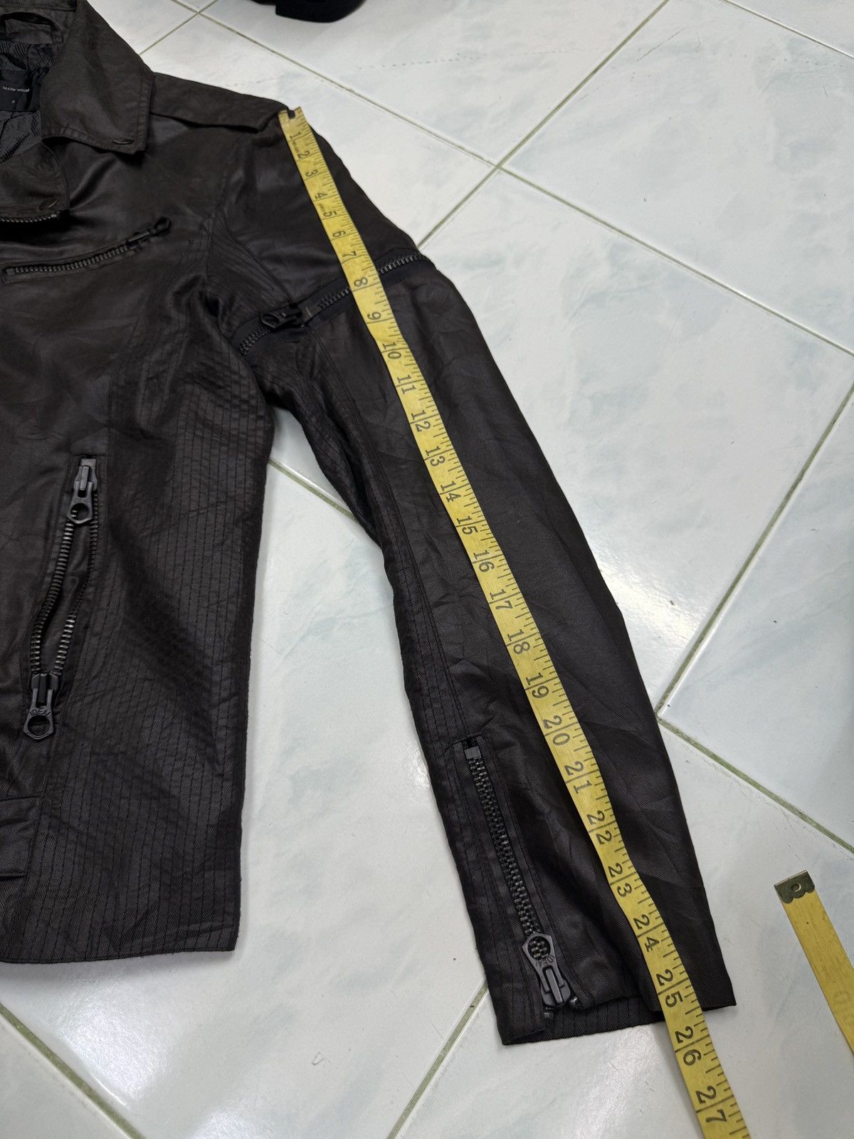 Japanese Brand 🔥🔥🔥ARCHIVE SLOW WEAR JAPAN BIKER JACKET Size US S / EU 44-46 / 1 - 16 Thumbnail
