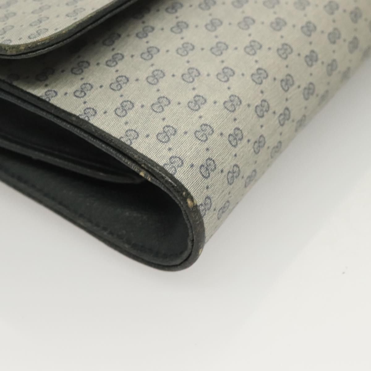Gucci GUCCI Micro GG Supreme Shoulder Bag Pvc Navy Gold 89 02 050 Size ONE SIZE - 10 Thumbnail