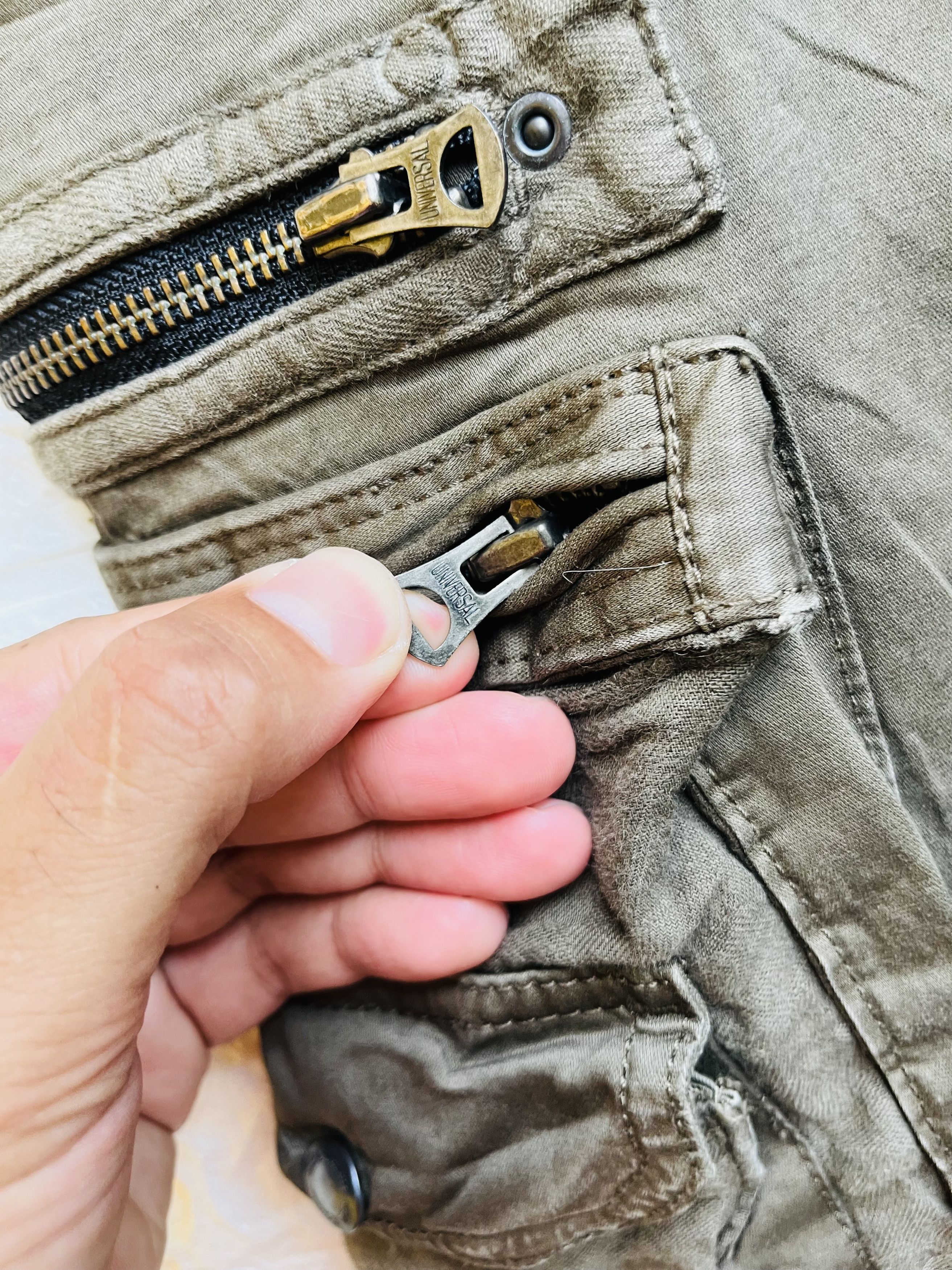 Japanese Brand × Vintage Vintage Tite Homme Pocket Designer Streetwear Fashion Style Size US 30 / EU 46 - 12 Thumbnail
