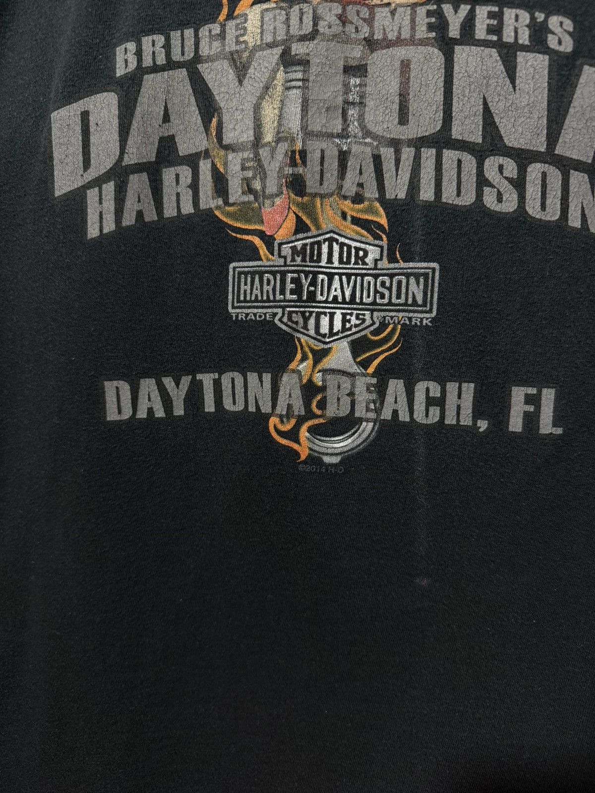 Harley Davidson Vintage 2014 Bruce Rossmeyer’s Harley Davidson T-Shirt Y2K Size US L / EU 52-54 / 3 - 6 Thumbnail