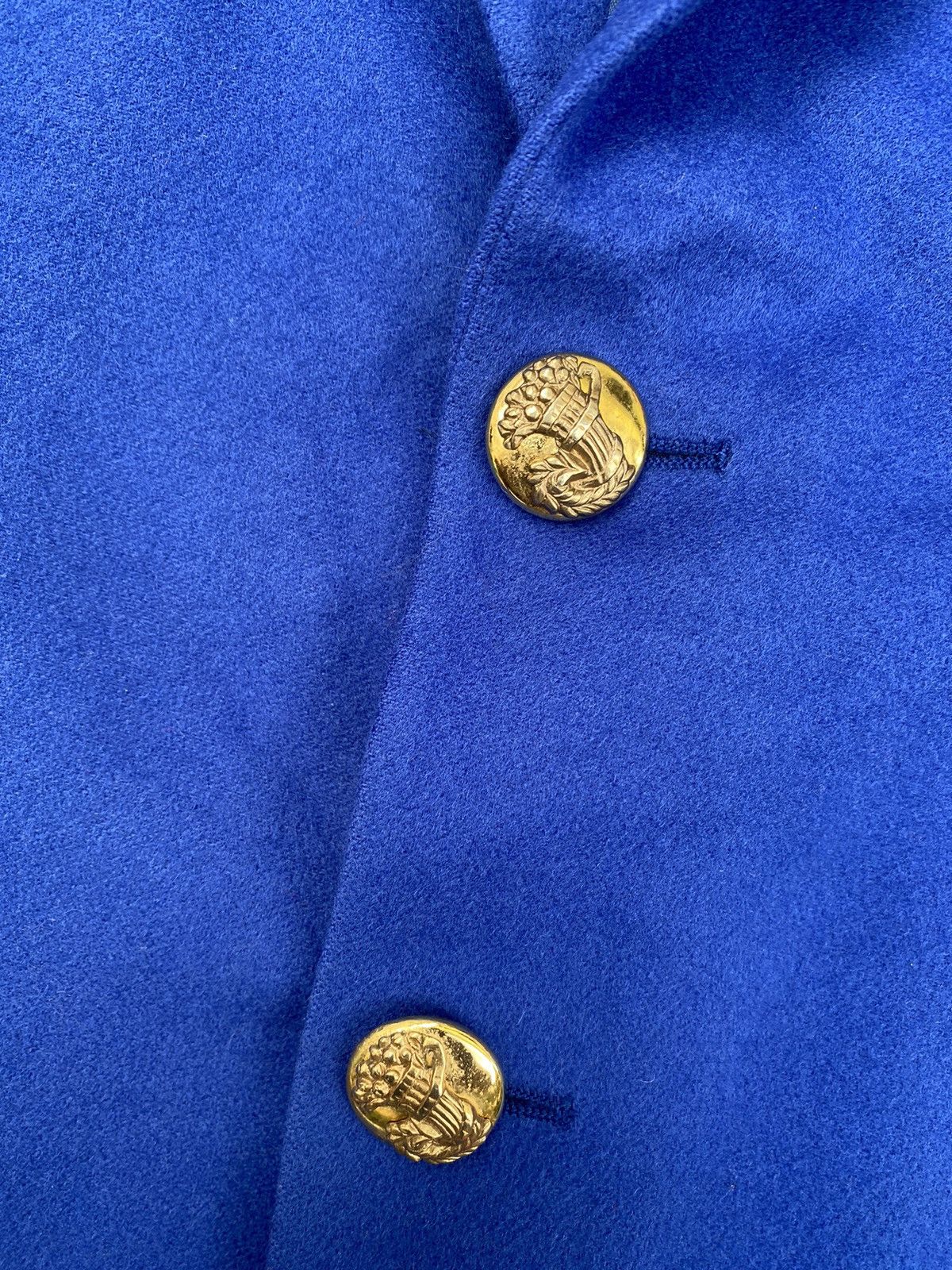 Versace × Vintage 90s Versace Istante Wool Blazer Size US L / EU 52-54 / 3 - 8 Thumbnail