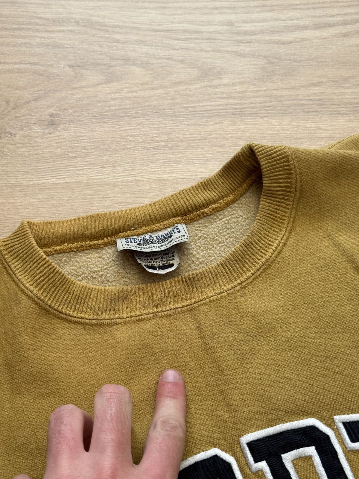 Steve And Barrys Vintage 00s Steve&Barrys Perdue University Baggy Sweatshirts Size US L / EU 52-54 / 3 - 3 Thumbnail