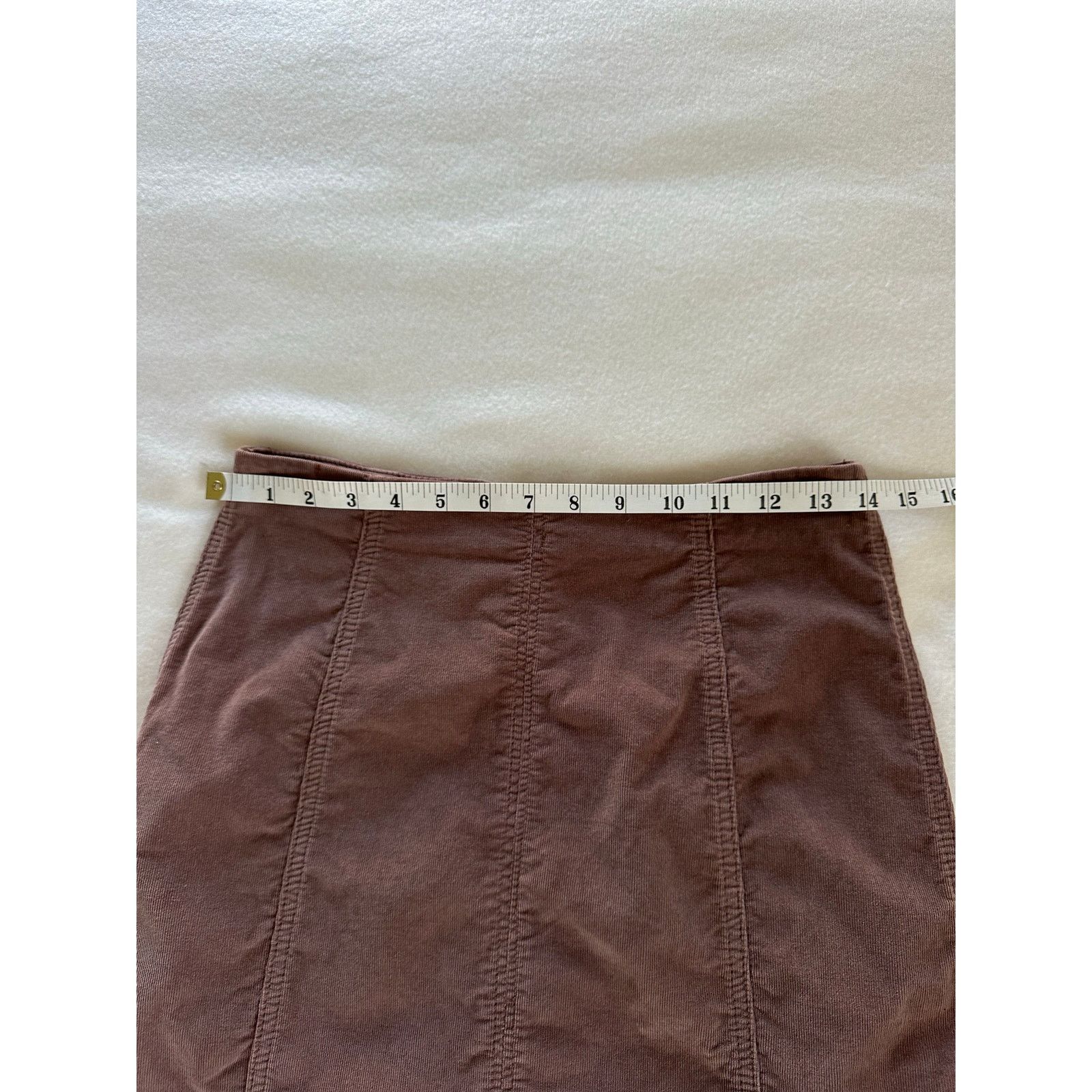 Free People Free People Modern Femme Corduroy Brown Mini Skirt Size 6 Size 28" / US 6 / IT 42 - 8 Thumbnail